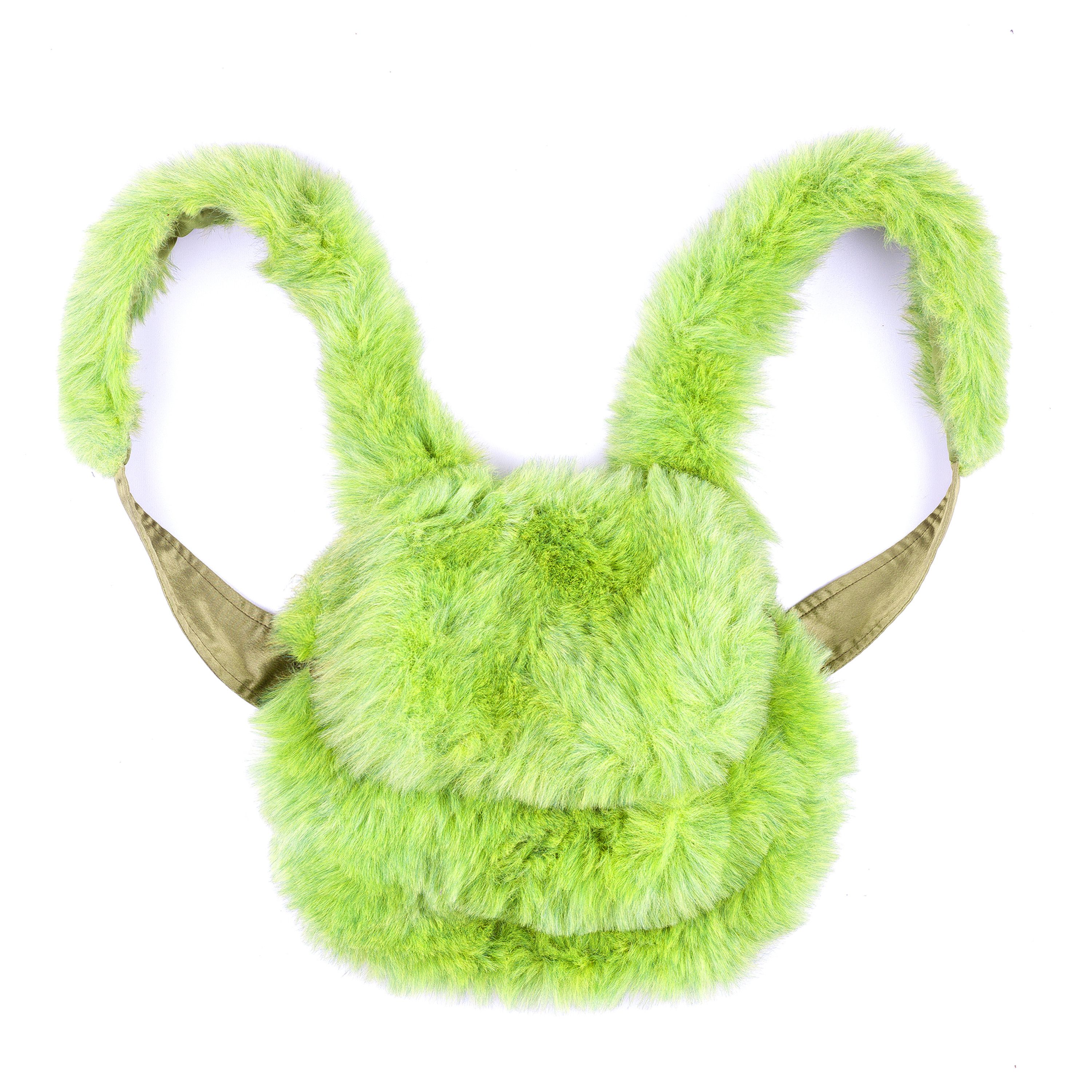 Kenzo Kenzo Jungle Vintage Green Fur Backpack / Bag Size ONE SIZE - 1 Thumbnail