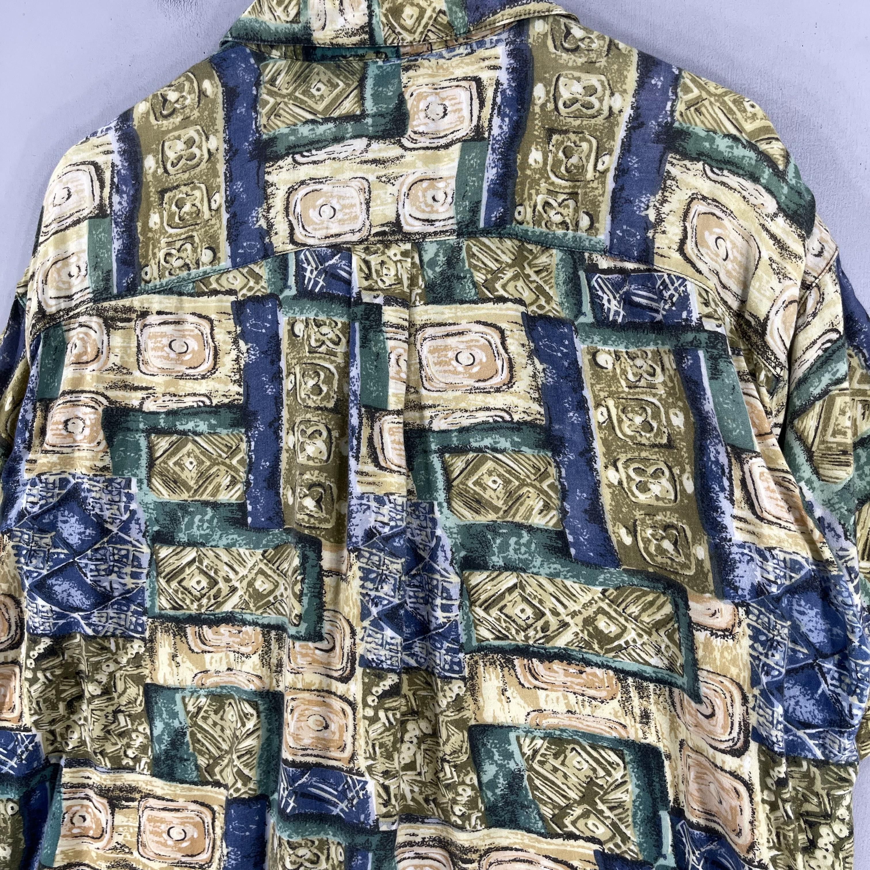 Designer × Vintage Vintage Baroque Abstract Pop Art Psychobilly Artwork Shirt Size US L / EU 52-54 / 3 - 7 Thumbnail