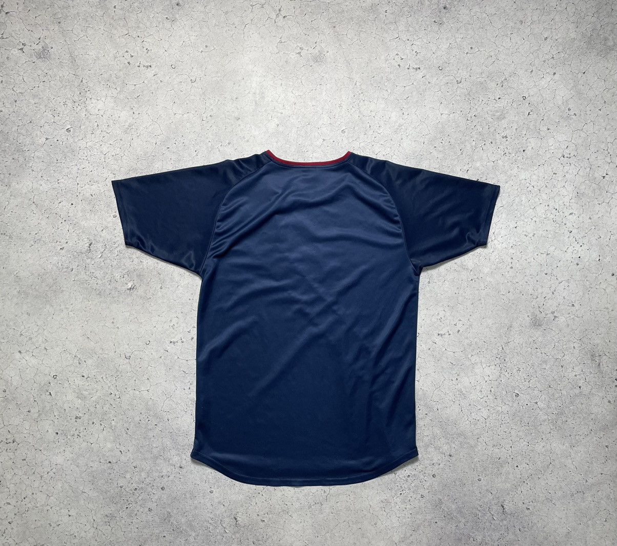 Nike × Vintage Vintage T-Shirt Nike Swoosh Drill Y2K Hype Size US S / EU 44-46 / 1 - 2 Thumbnail