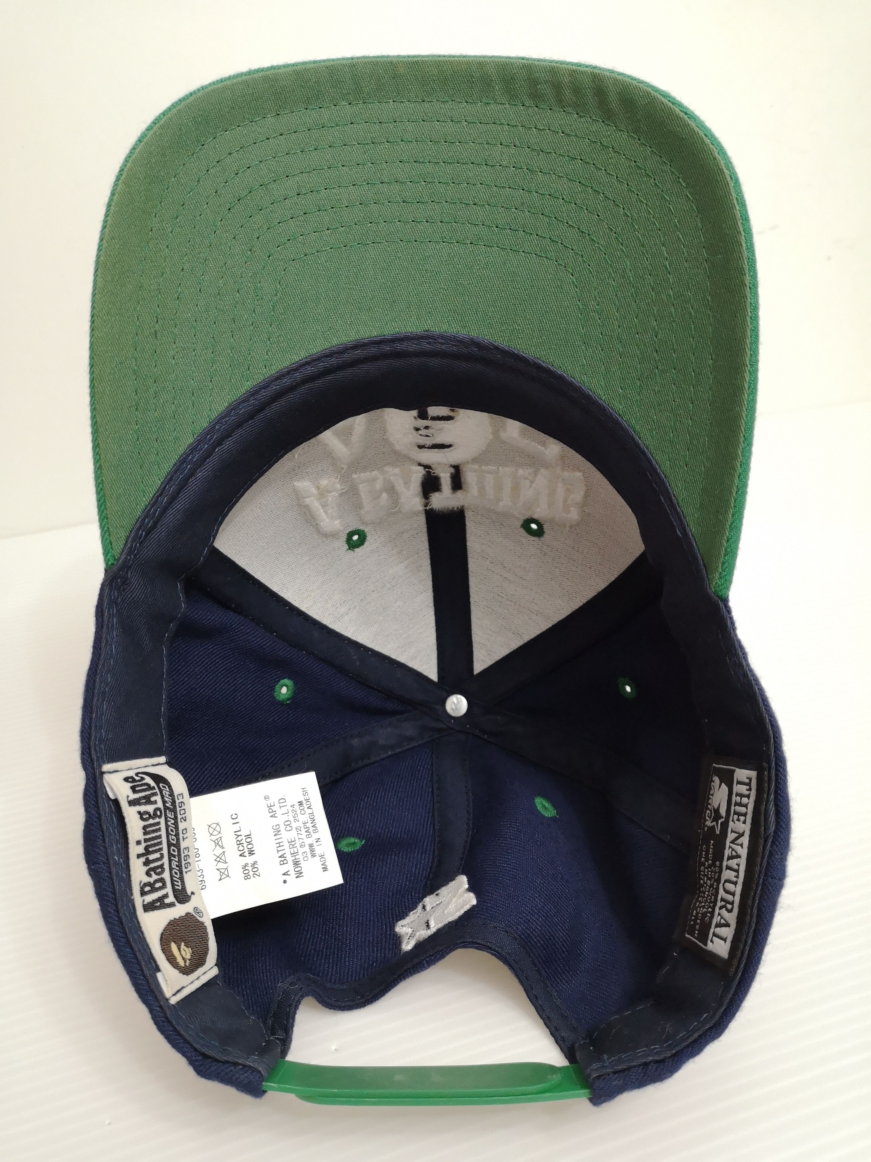 Bape × Starter 6-panel snap back baseball cargo outdoor sporty cap hat Size ONE SIZE - 6 Thumbnail