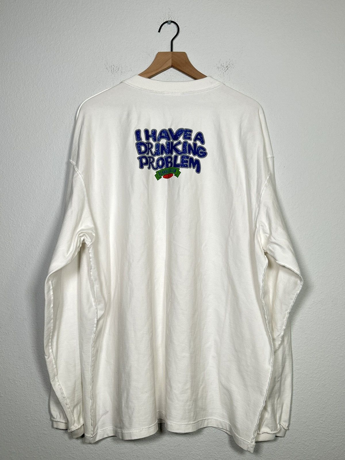 Vetements Hot like me/Drinking problem. Inside out L/S Size US L / EU 52-54 / 3 - 4 Thumbnail