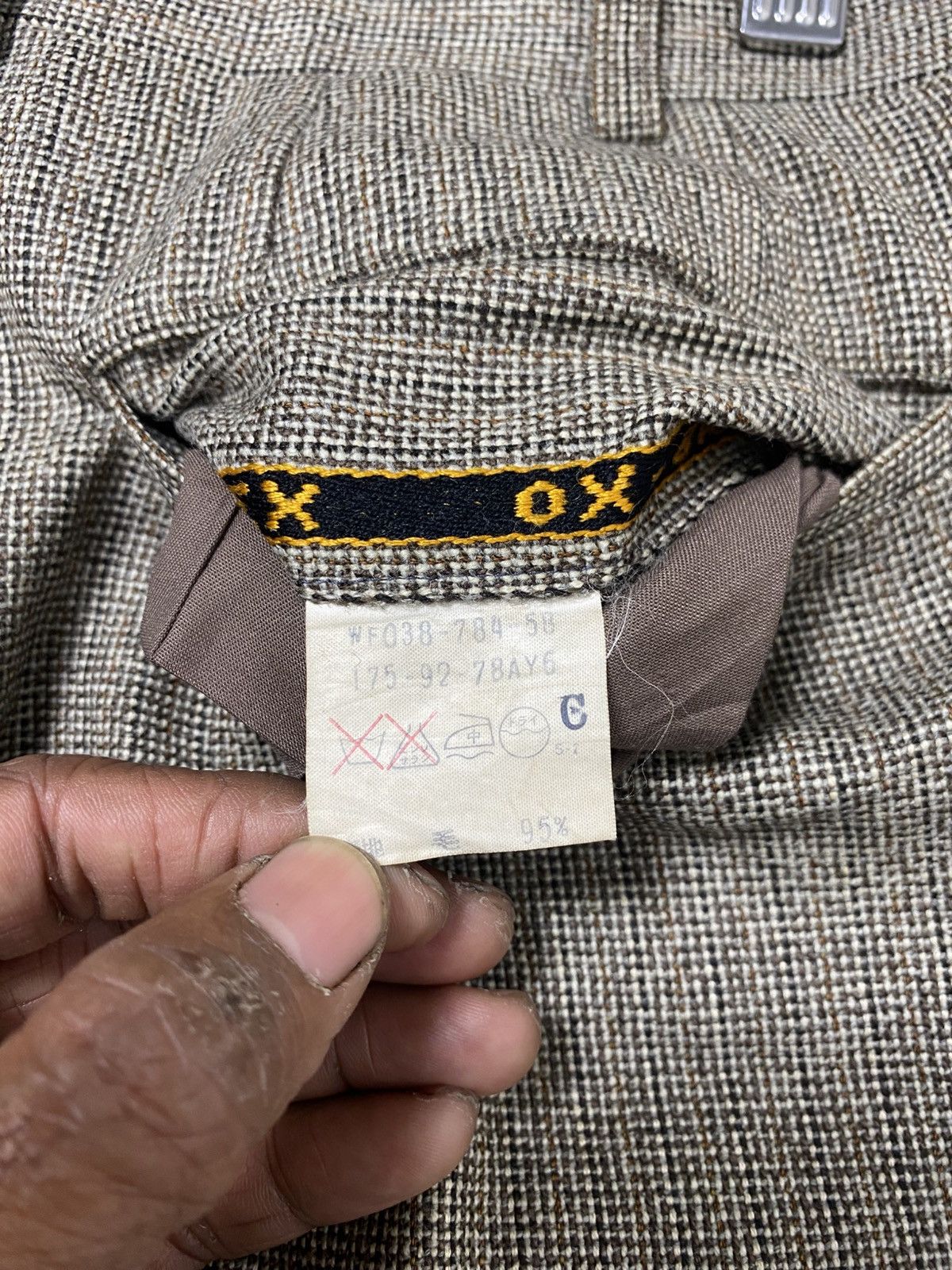 Burberry Vintage 90s Burberry Wool Pants Size US 28 / EU 44 - 16 Thumbnail