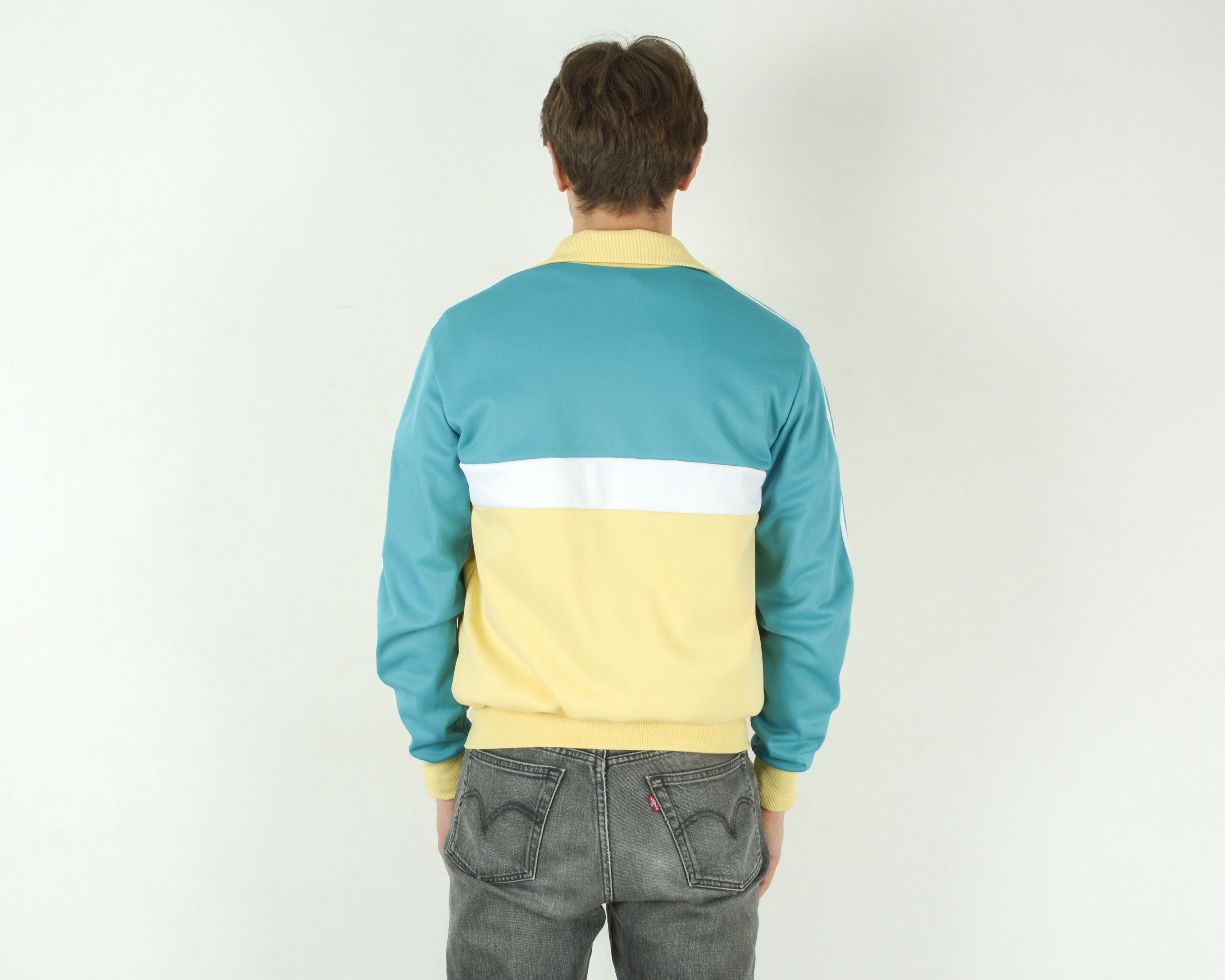 Adidas Ventex S Tracksuit Jumper Sweatshirt Jacket Made in England Size US S / EU 44-46 / 1 - 3 Thumbnail