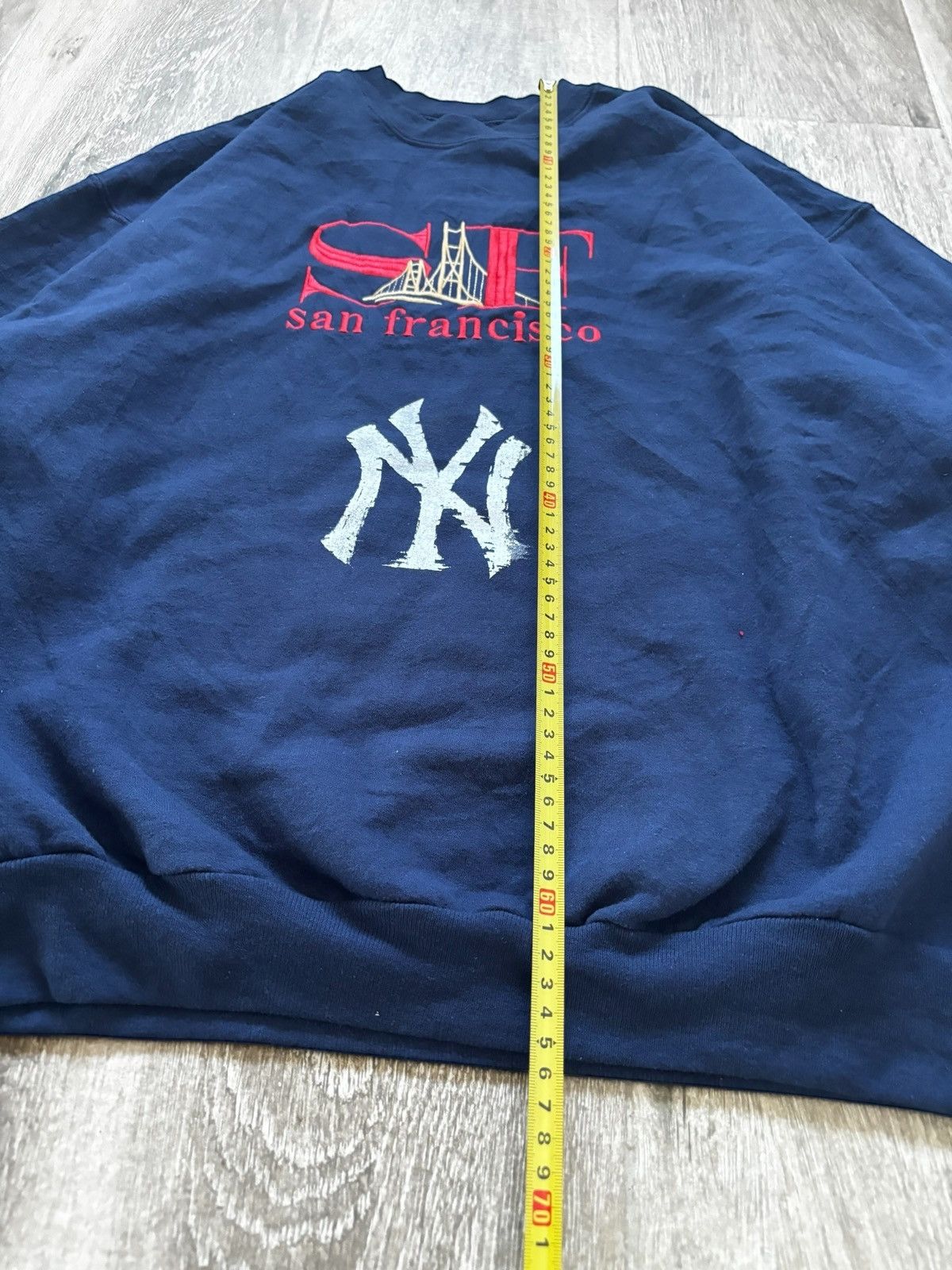 New York Yankees Y2k New York Yankees Hoodie Vintage Sport Custom Premium Size US L / EU 52-54 / 3 - 8 Thumbnail