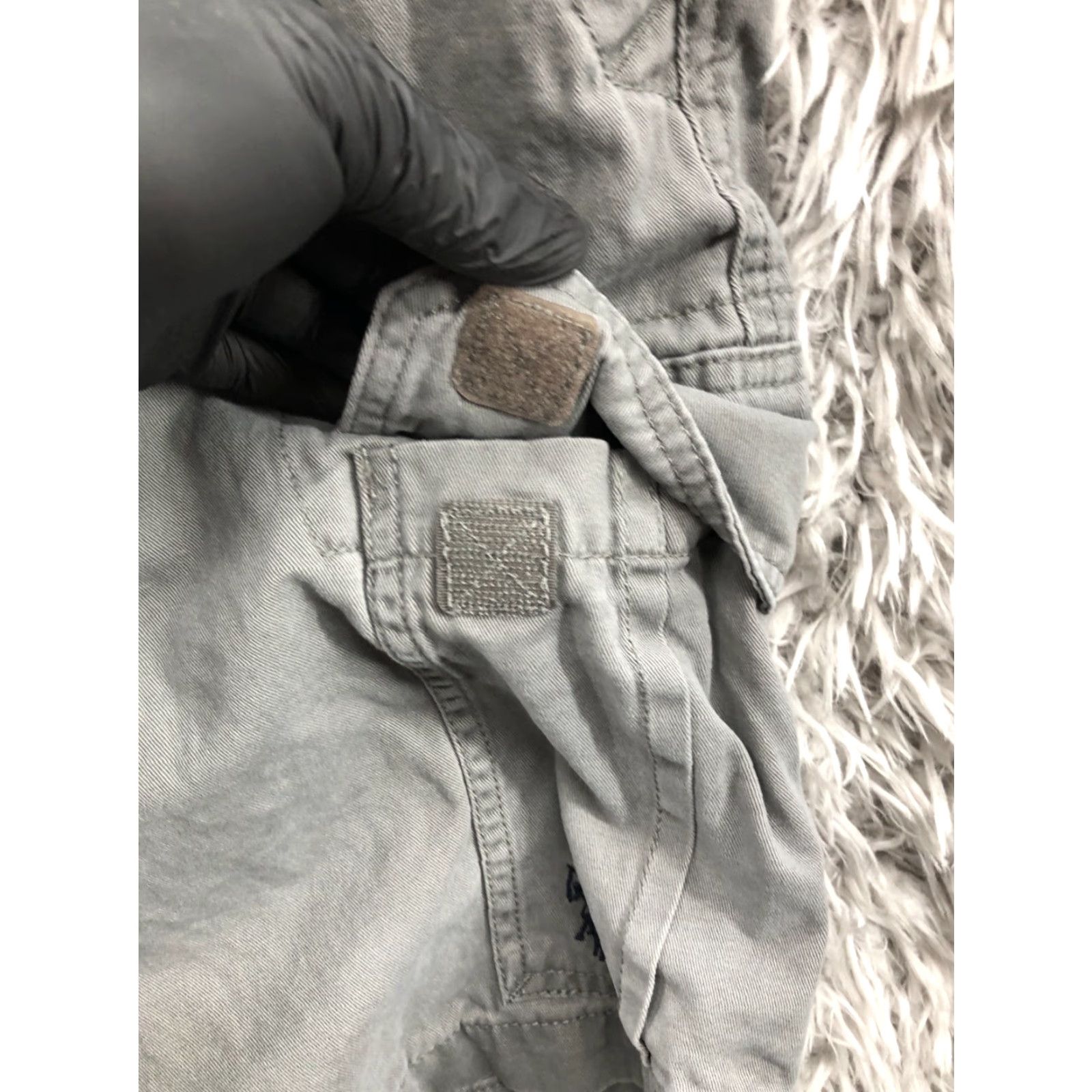 Vintage US Polo Assn Cargo Shorts Mens Size 36 Gray Mid Rise Medium Wash Size US M / EU 48-50 / 2 - 5 Thumbnail