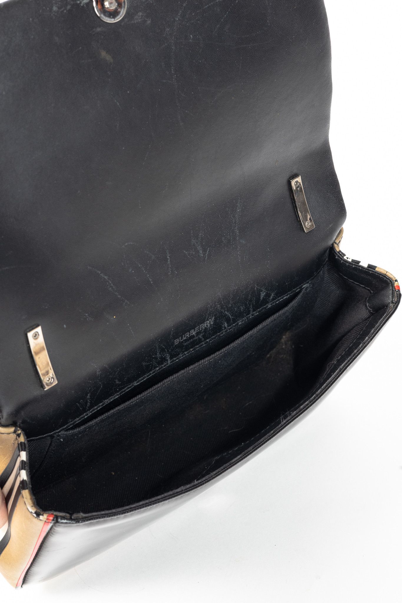 Burberry Burberry Lola Small Quilted Leather Icon-Stripe Shoulder Bag Size ONE SIZE - 12 Thumbnail