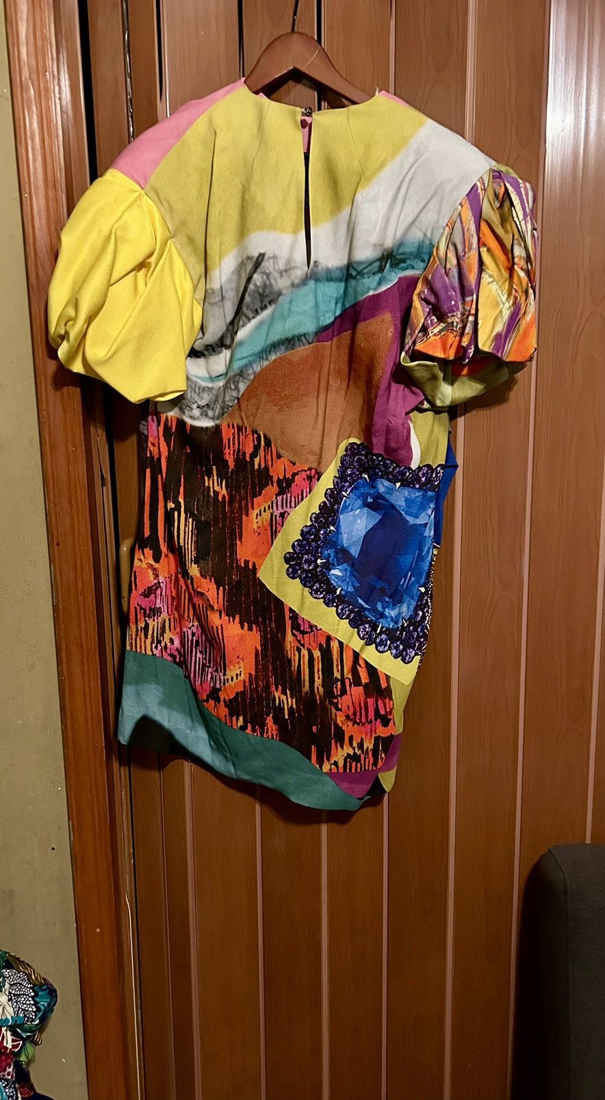 Zara Zara Jewel printed dress Size L / US 10 / IT 46 - 11 Thumbnail