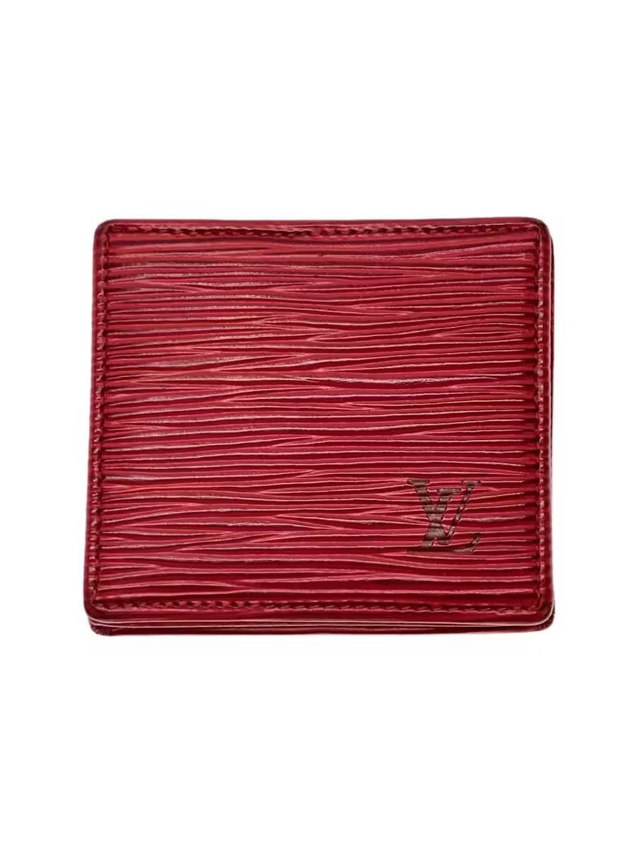 Louis Vuitton Louis Vuitton Epi Porte Monet Boite Leather Red Size ONE SIZE - 1 Thumbnail