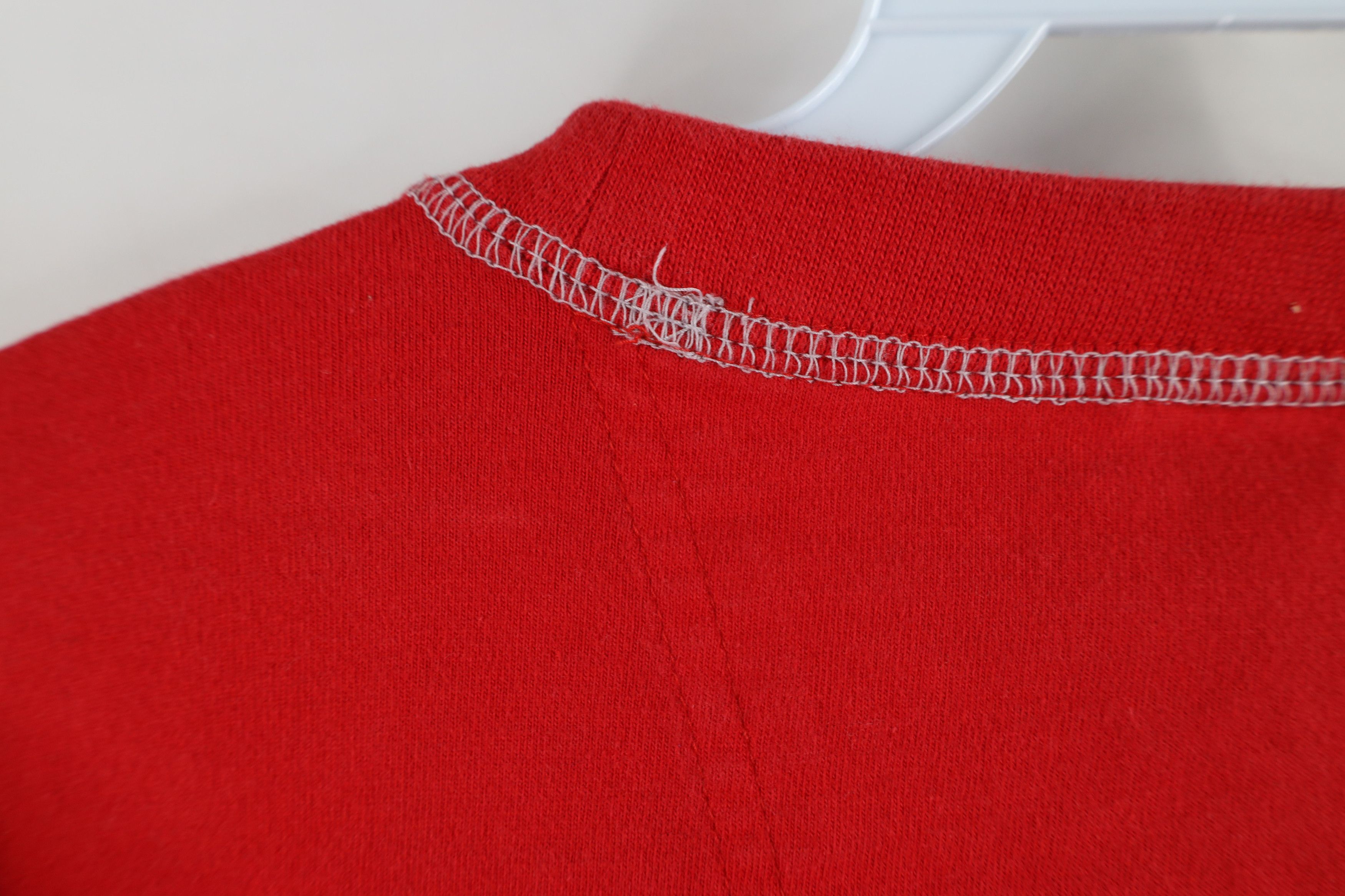 Vintage Vintage 90s Ohio State University Long Sleeve T-Shirt Red Size US M / EU 48-50 / 2 - 10 Thumbnail