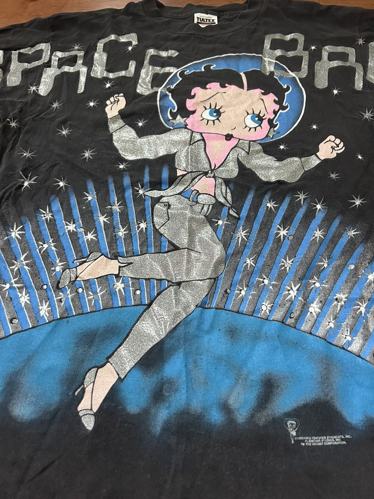 Tultex 1995 Betty boop space babe / cosmic cutie tee Size US XL / EU 56 / 4 - 4 Thumbnail