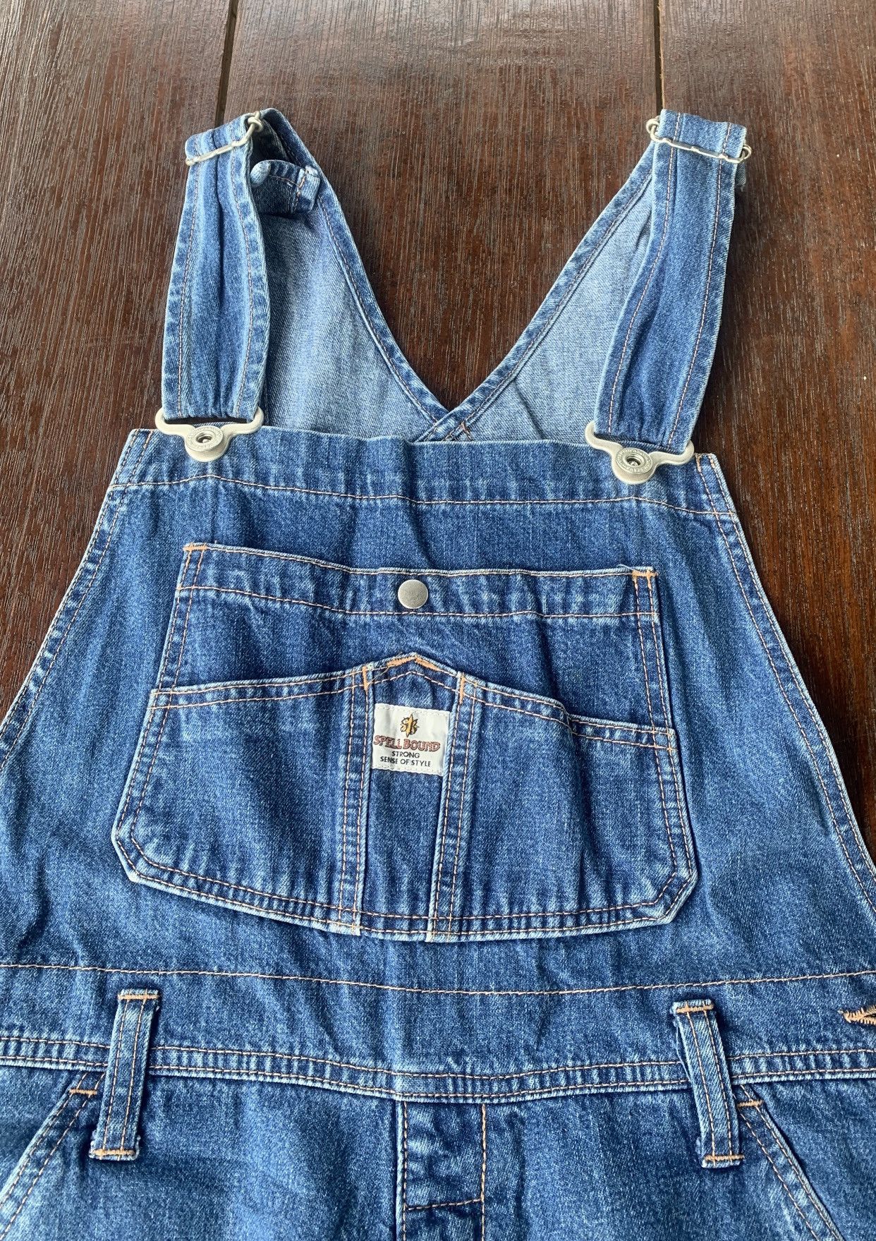 Spellbound Spellbound Japan Union Made denim overalls Size US 35 - 4 Thumbnail