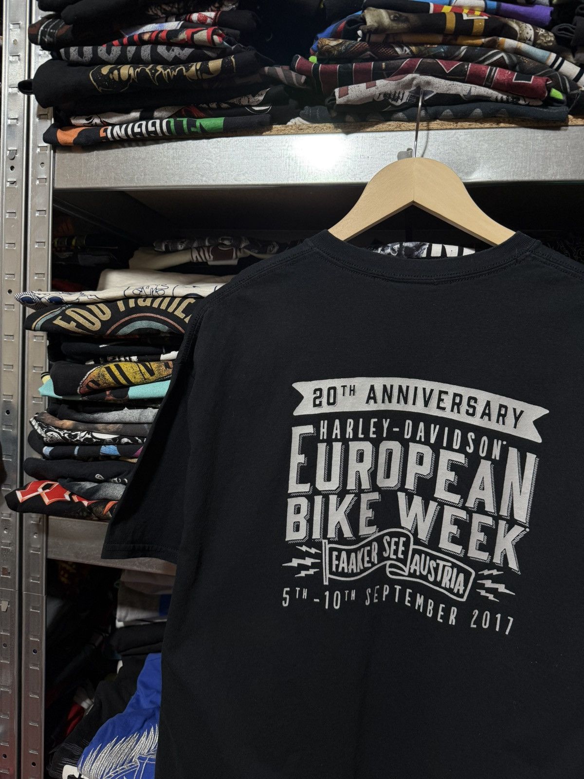 Harley Davidson Vintage 2017 Harley Davidson European Bike Week T-Shirt Y2K Size US XL / EU 56 / 4 - 4 Thumbnail