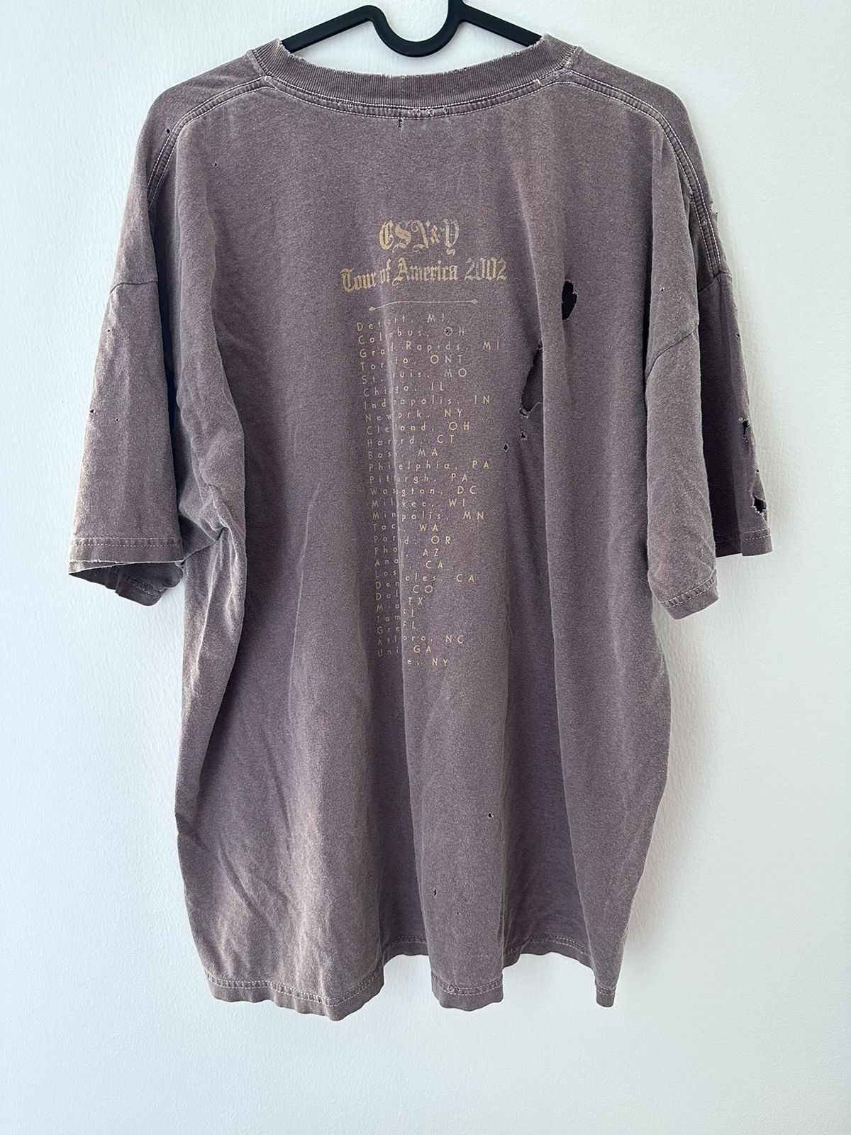 Vintage Vintage Band Tee Crosby, Stills, Nash&Young | Grailed