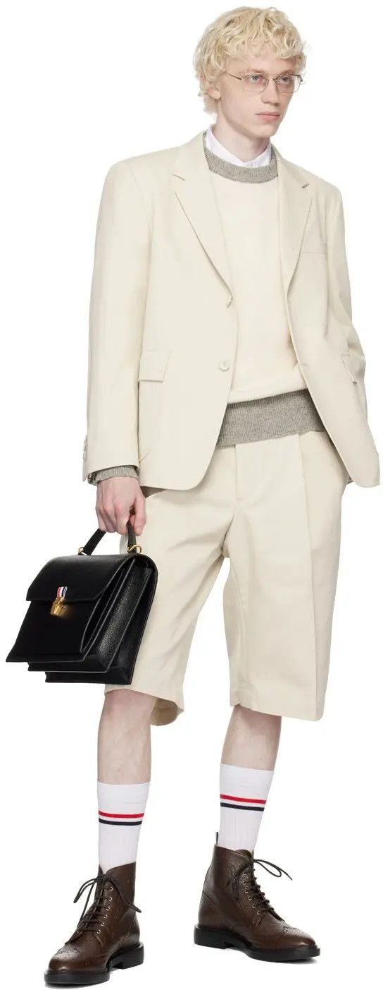 Thom Browne Single Pleat Shorts Size US 34 / EU 50 - 12 Thumbnail