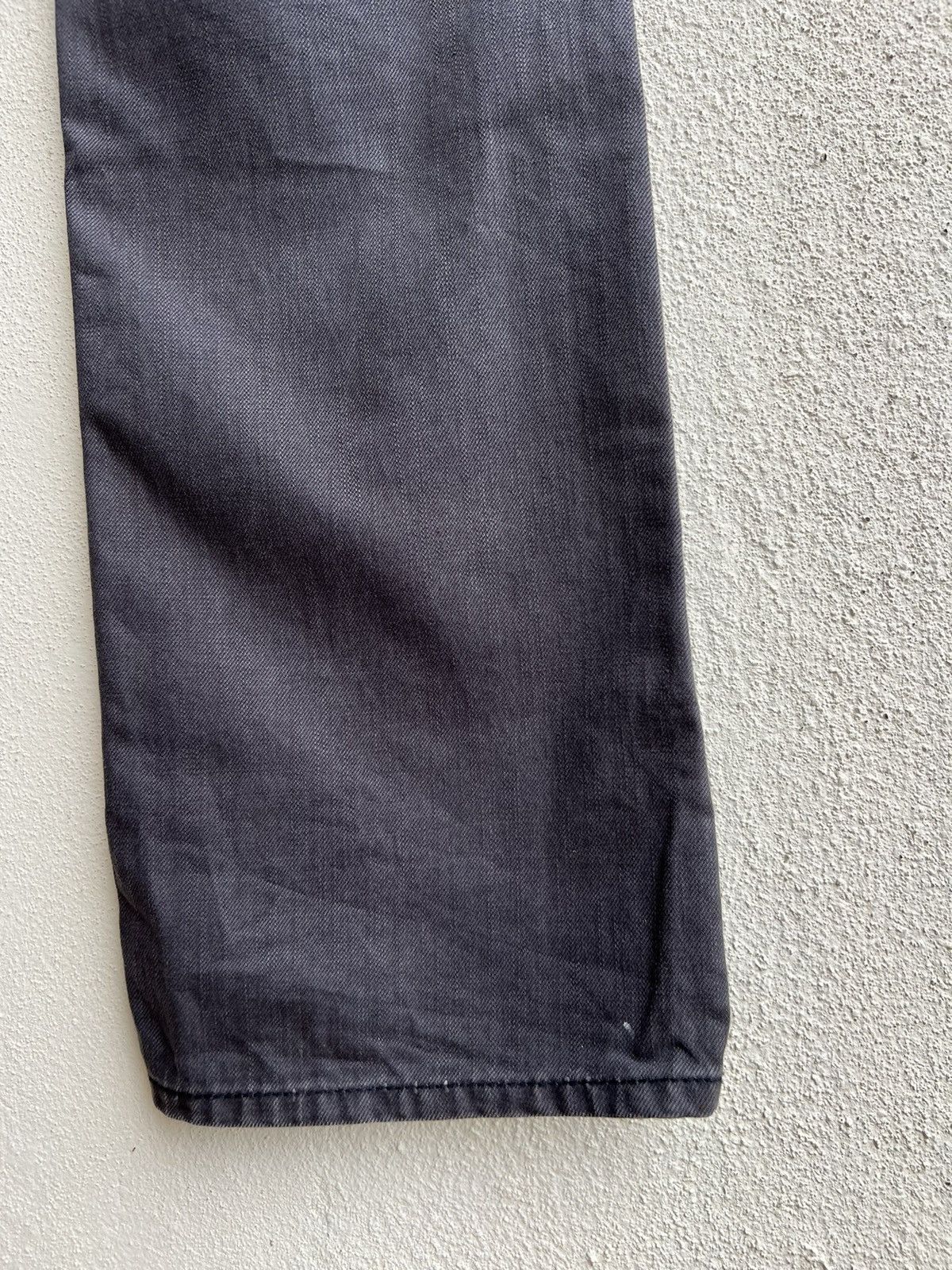 Nicole Club Vintage Nicole Club FM Distress Waxed Bootcut Pant Size US 31 - 20 Thumbnail