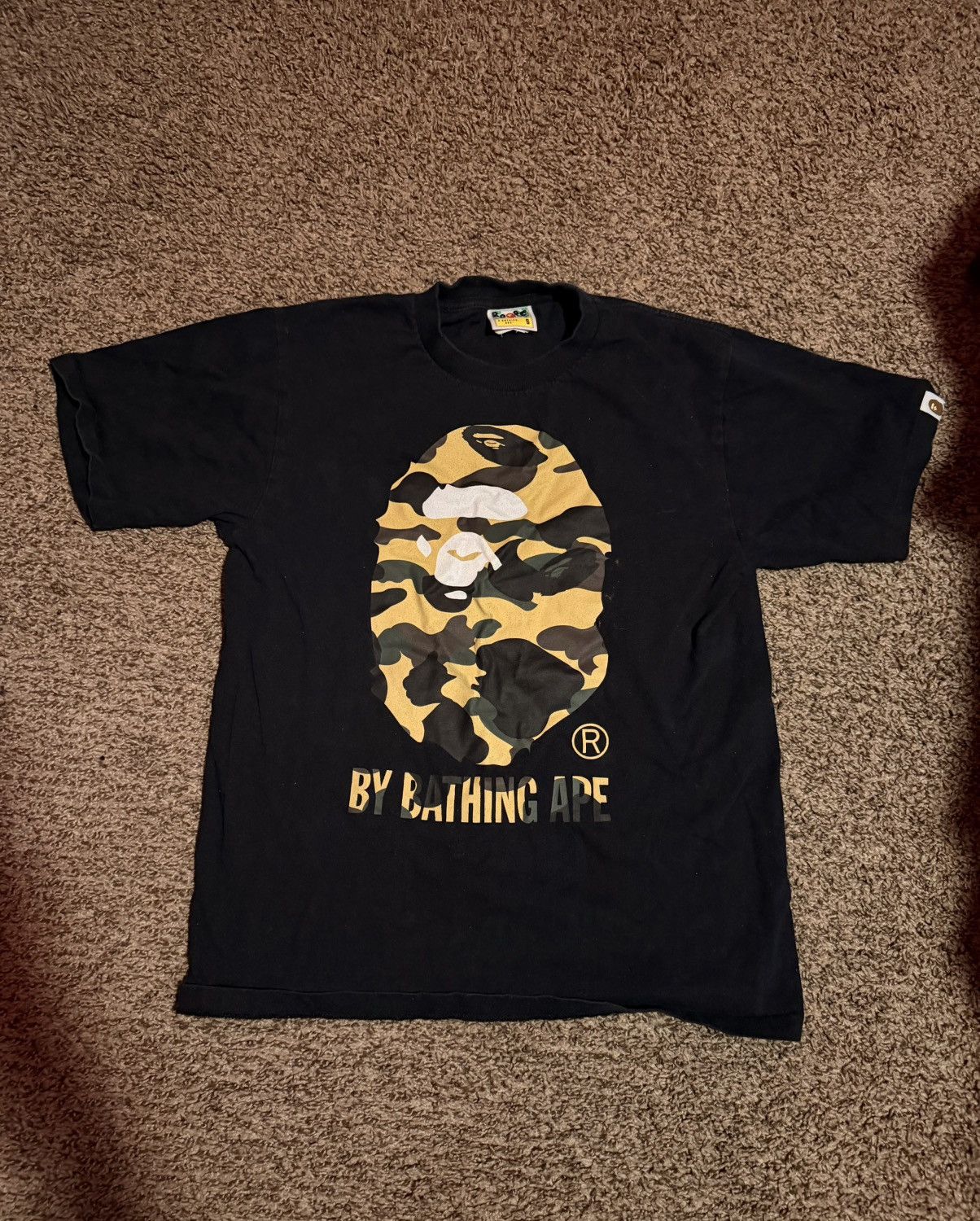 Bape CAMO BY BATHING APE TEE Size US S / EU 44-46 / 1 - 1 Thumbnail