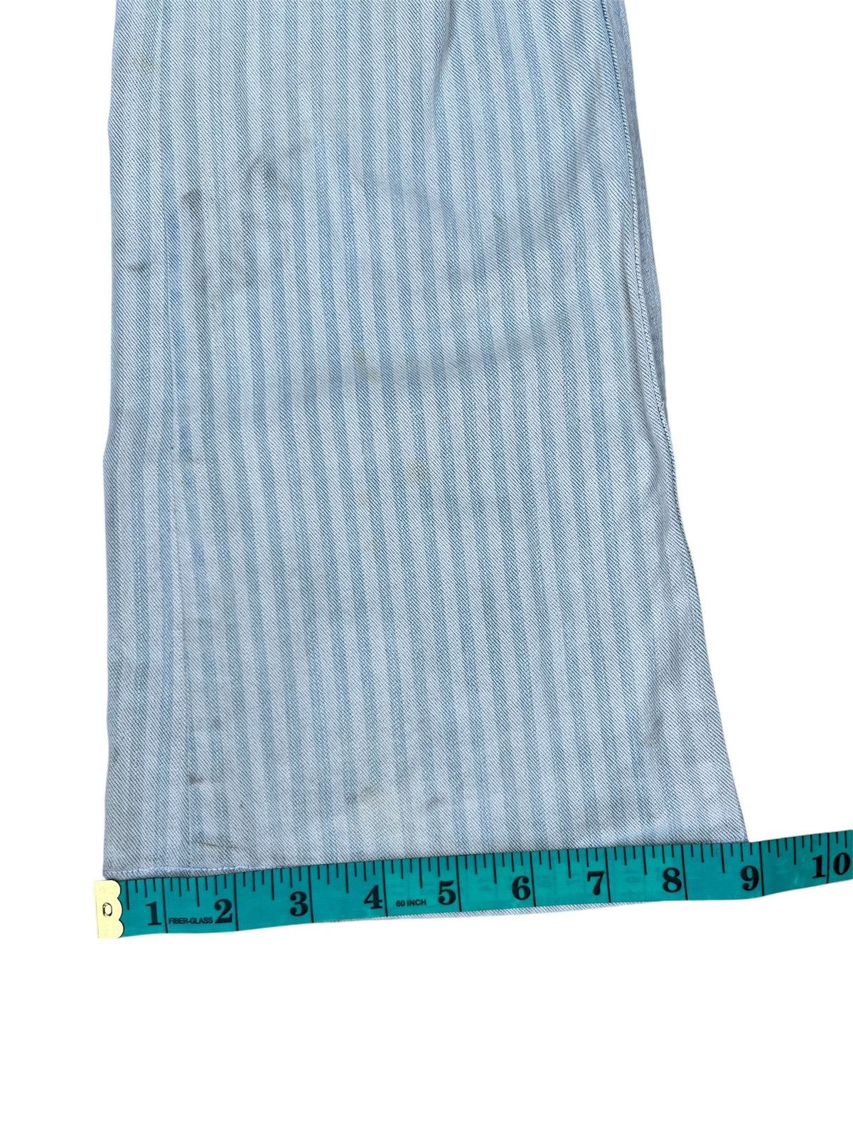 Diesel DIESEL Striped Flare Jeans Y2K Aesthetic W26 Size 26" / US 2 / IT 38 - 18 Thumbnail