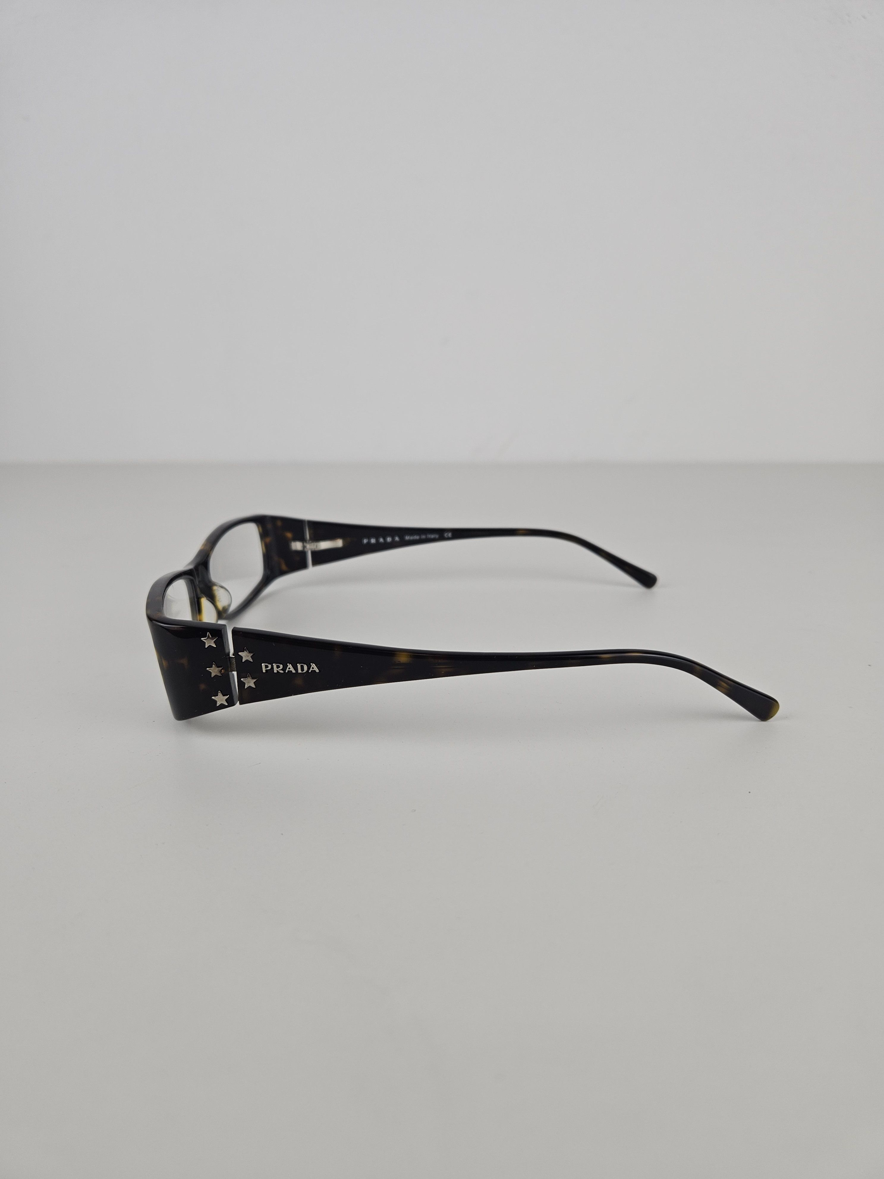 Prada Vintage y2k prada star studded glasses office siren Size ONE SIZE - 2 Thumbnail
