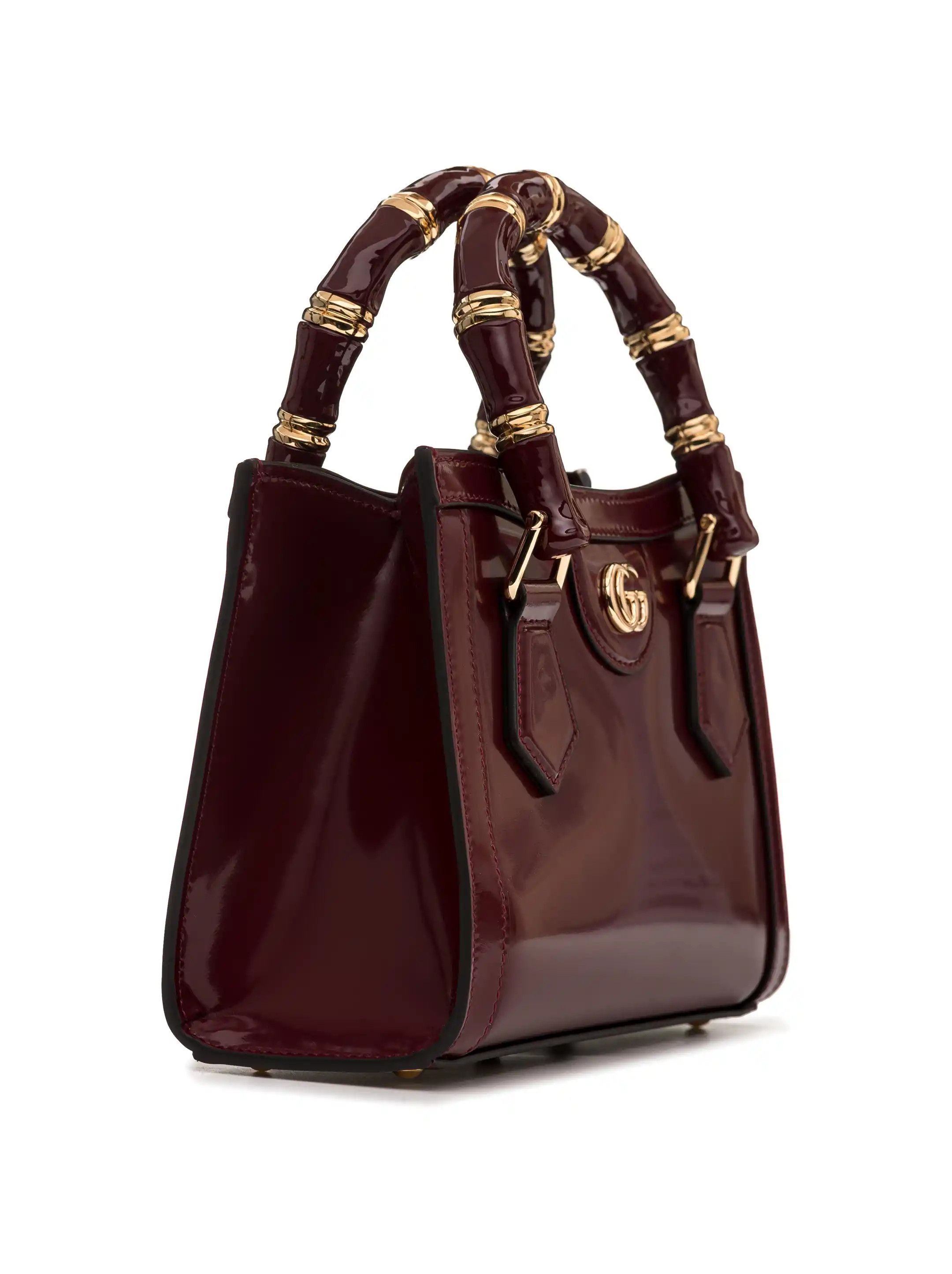 Gucci o1la5ras0526 Size: OS / Diana Small Tote Bag in Burgundy Size ONE SIZE - 2 Thumbnail