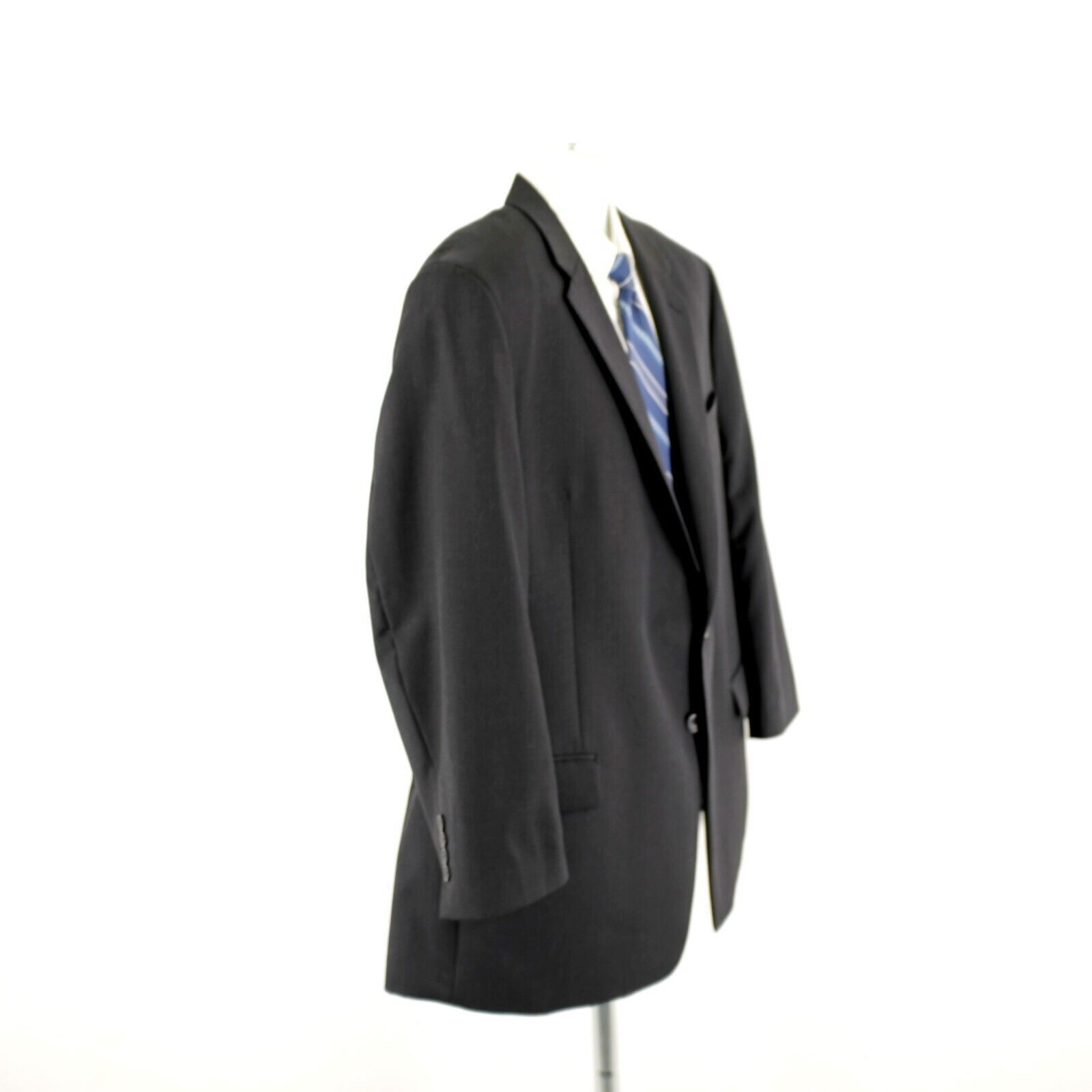 Pronto Uomo Pronto Uomo Platinum Executive Fit Wool Gray 2 Button Blazer Size 46R - 8 Thumbnail