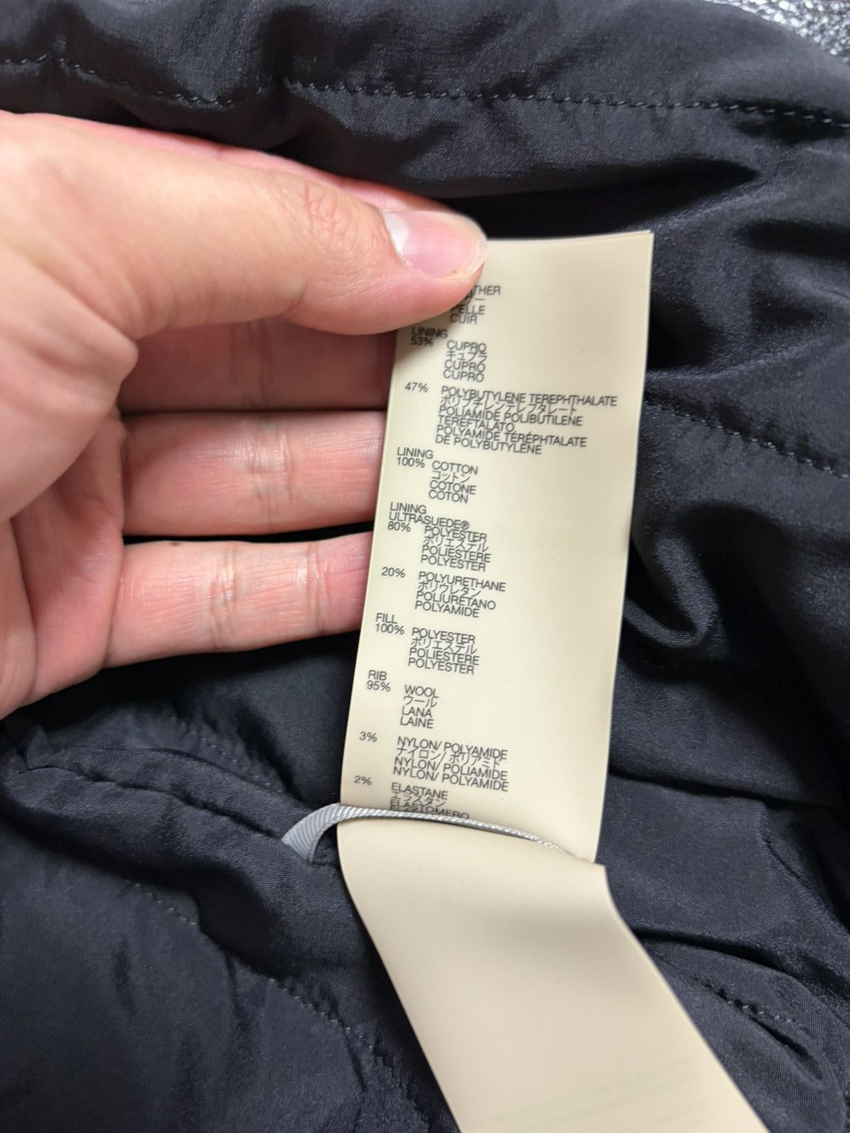 Fear of God Fear of god 8th Striped Full-Grain Leather Bomber Jacket Size US L / EU 52-54 / 3 - 6 Thumbnail