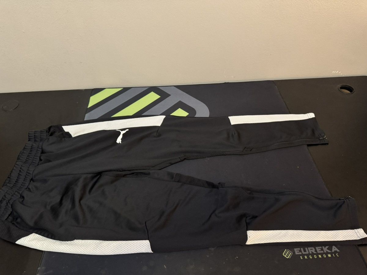 Puma Puma Tracksuit Pants Black White Men’s Small Size US 34 / EU 50 - 1 Thumbnail