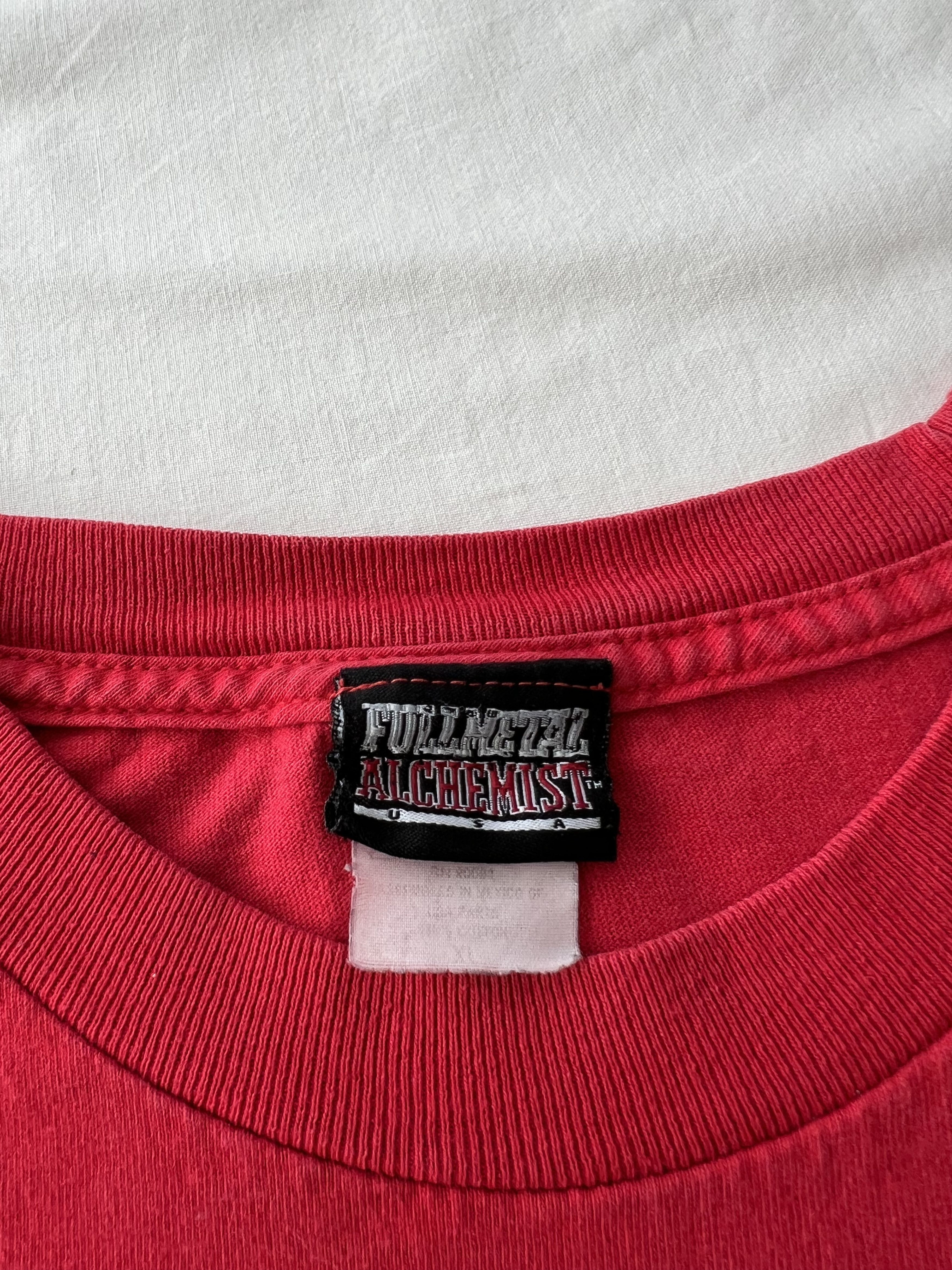 Anime Vintage 2004 Fullmetal Alchemist Anime Manga Red T-shirt Size US XL / EU 56 / 4 - 17 Thumbnail