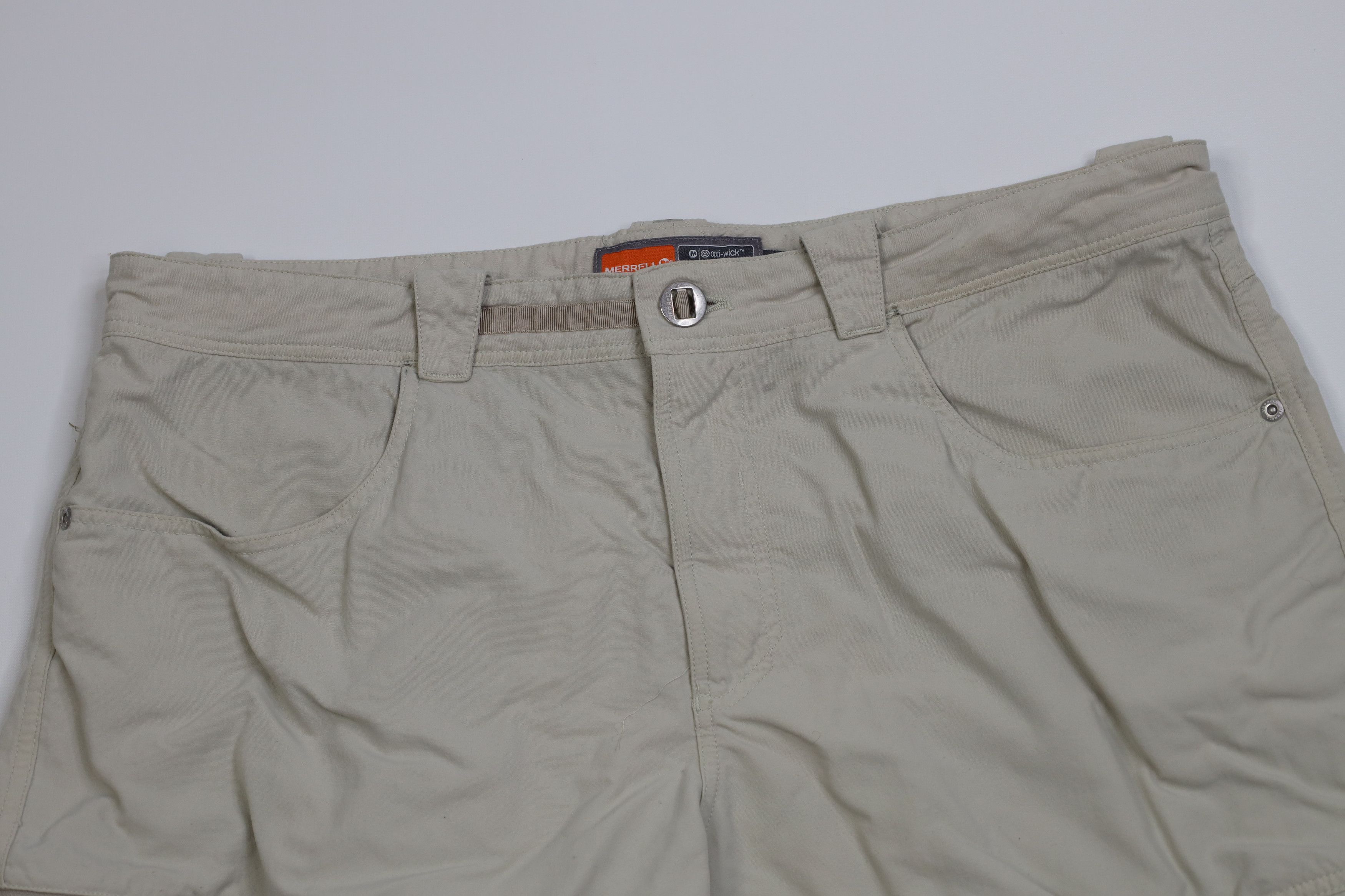 Merrell Vintage Y2K Merrell Hiking Trekking Cargo Shorts Stone Size US 38 / EU 54 - 2 Thumbnail