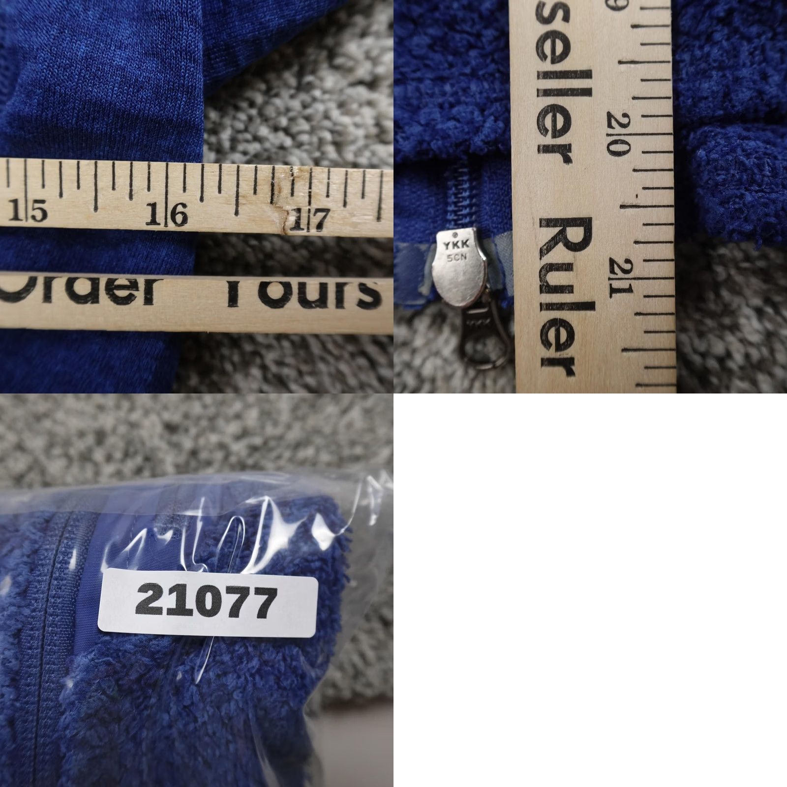 Patagonia Patagonia Jacket Womens S Blue Fleece Full Zip Outdoor Windbreaker" Size S / US 4 / IT 40 - 8 Thumbnail