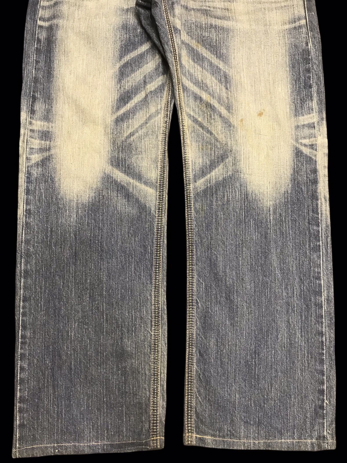 Edwin 💥BAGGY💥EDWIN 444XV Stone Wash Fades Denim F157 Size US 36 / EU 52 - 6 Thumbnail