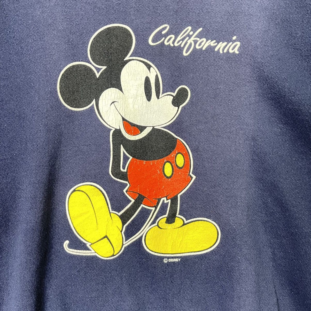 Velva Sheen Vintage Mickey Mouse California Sweatshirt Velva Sheen USA Size US L / EU 52-54 / 3 - 3 Thumbnail