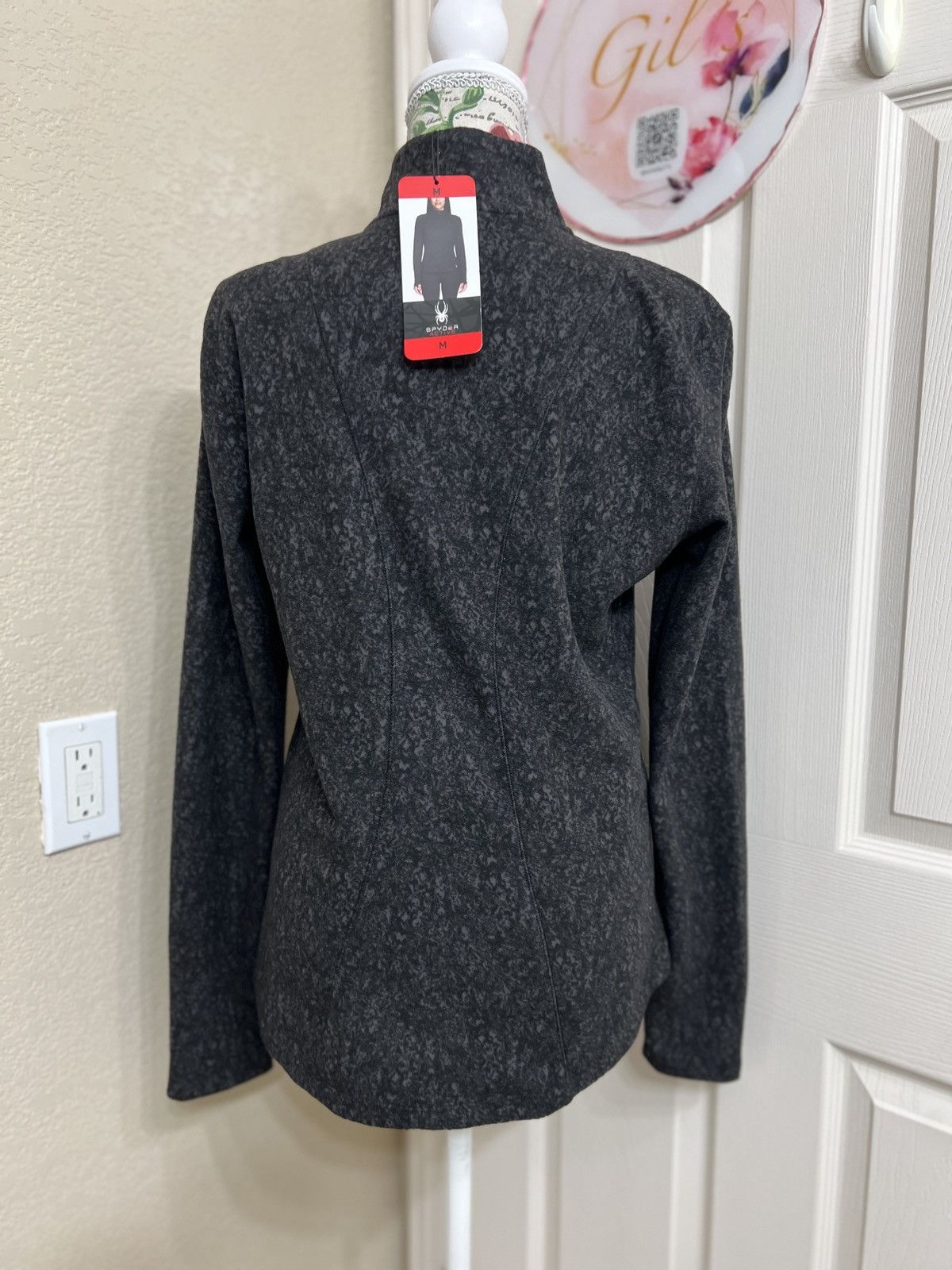 Spyder Spyder Active charcoal half-zip size M Size M / US 6-8 / IT 42-44 - 4 Thumbnail