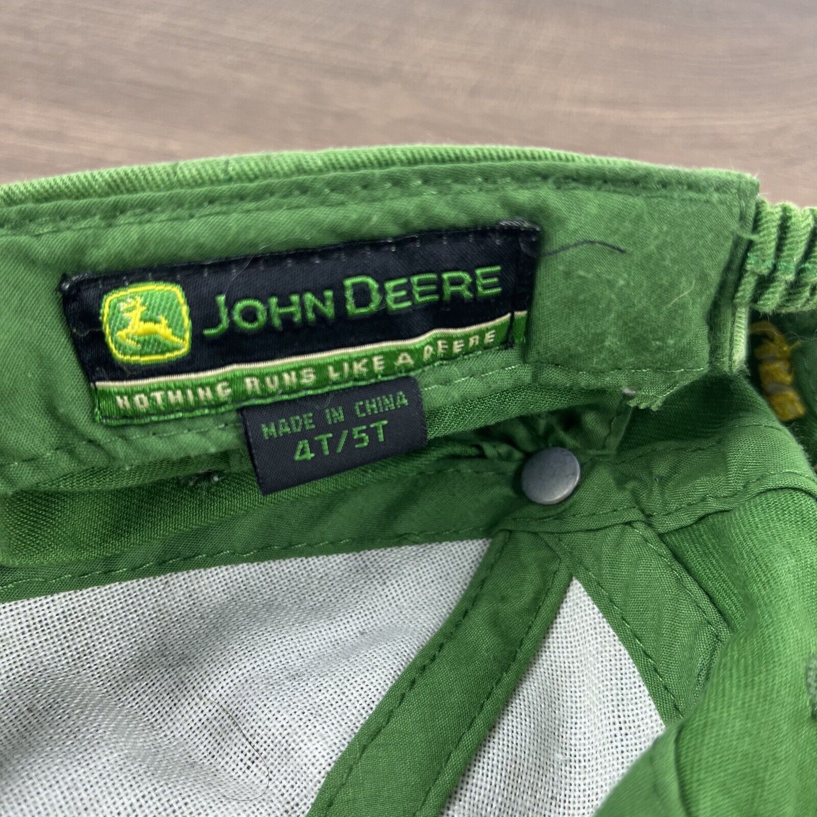 John Deere John Deere TODDLER Hat Green Adjustable Hat Green John Deere Size ONE SIZE - 18 Thumbnail