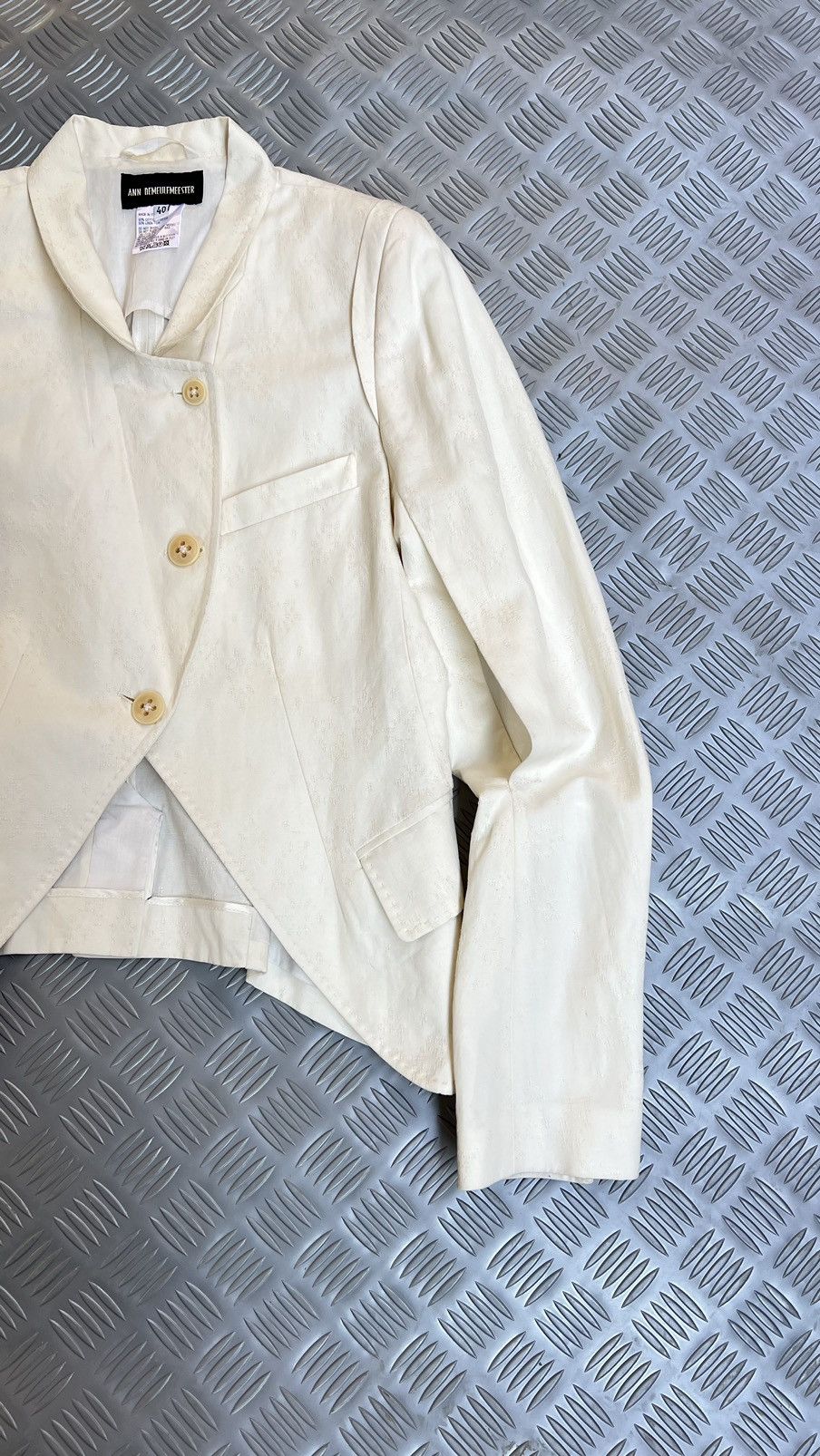 Ann Demeulemeester ann demeulemeester blazer assymetrical Size M / US 6-8 / IT 42-44 - 4 Thumbnail