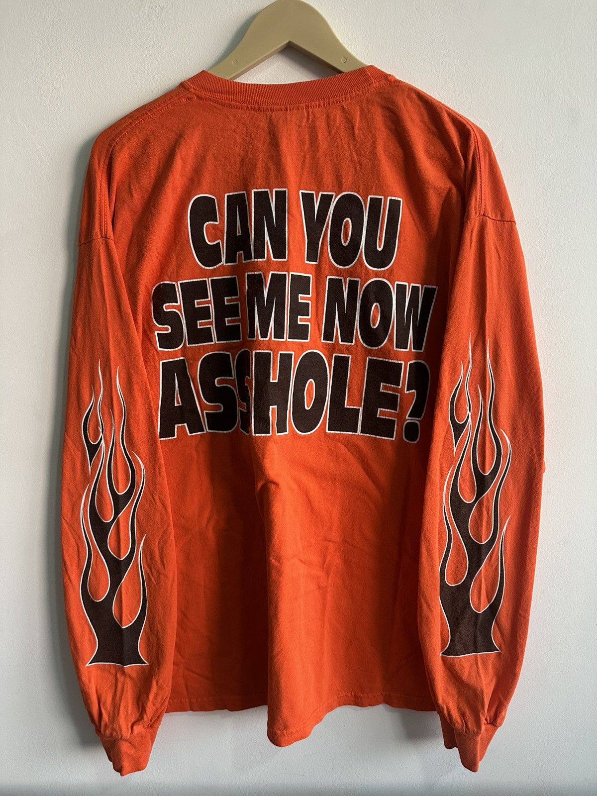 Other Bikers Promo Long Sleeve Flame hits Tshirt Rare Size US XL / EU 56 / 4 - 1 Thumbnail