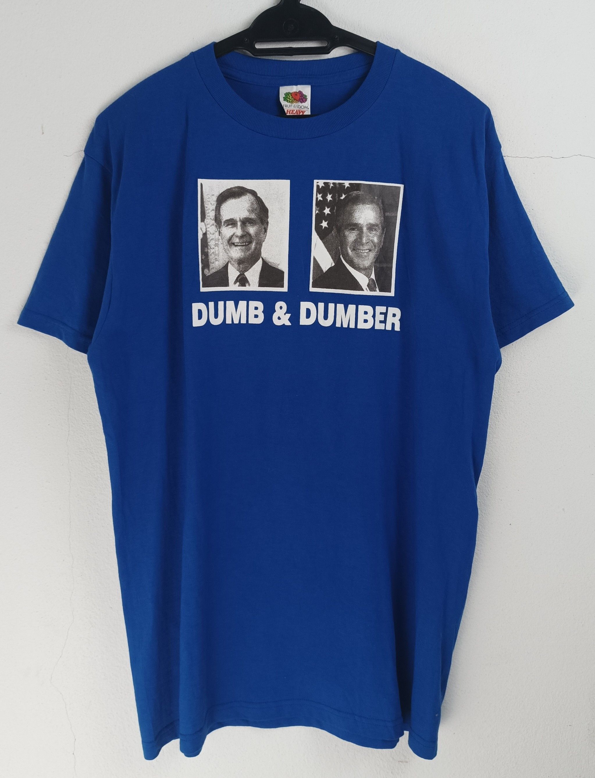 Vintage VINTAGE 2004 DUMB AND DUMBER GEORGE W BUSH USA PRESIDENT NOS Size US M / EU 48-50 / 2 - 3 Thumbnail