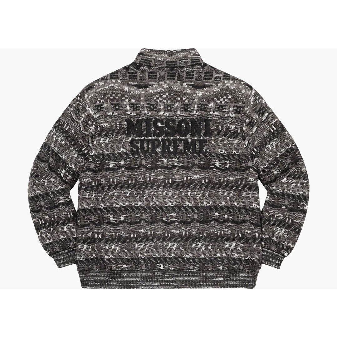 Supreme Supreme x Missoni Reversible Knit Jacket M – Black – W Tags Size US M / EU 48-50 / 2 - 1 Thumbnail