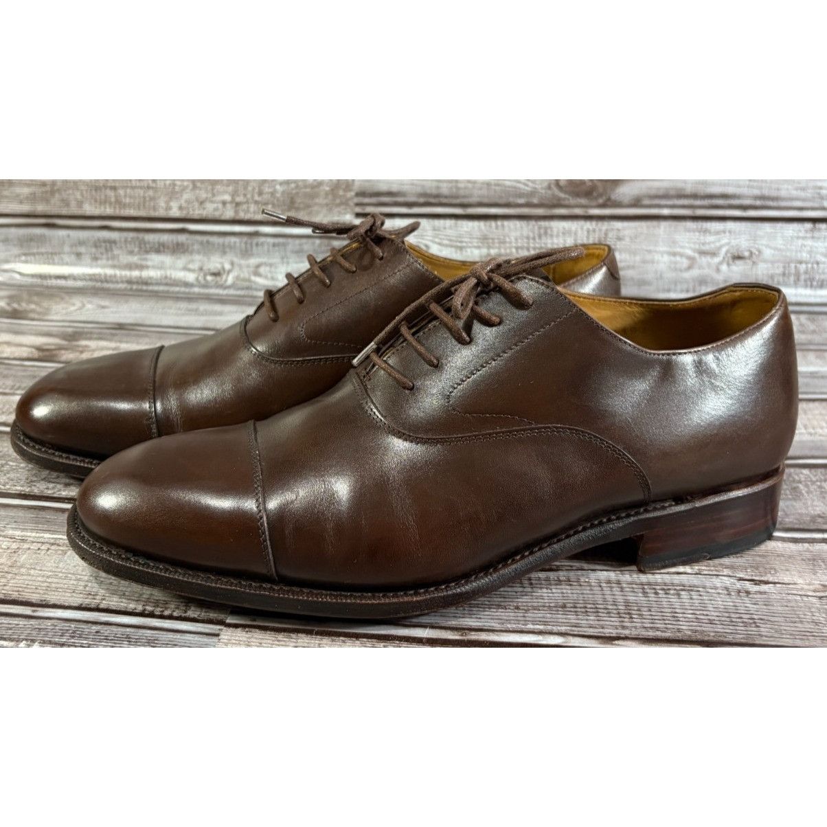 Meermin Meermin Calf leather Oxford dress shoes sz 8.5 color brown 1 Size US 8.5 / EU 41-42 - 1 Thumbnail
