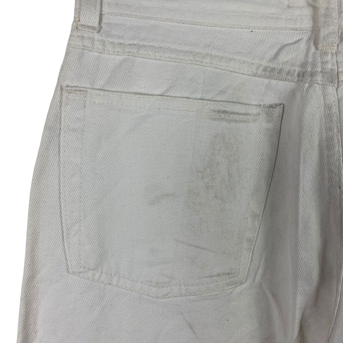Stone Island × Vintage Vintage STONE ISLAND patches white jeans Size 27" / US 4 / IT 40 - 15 Thumbnail
