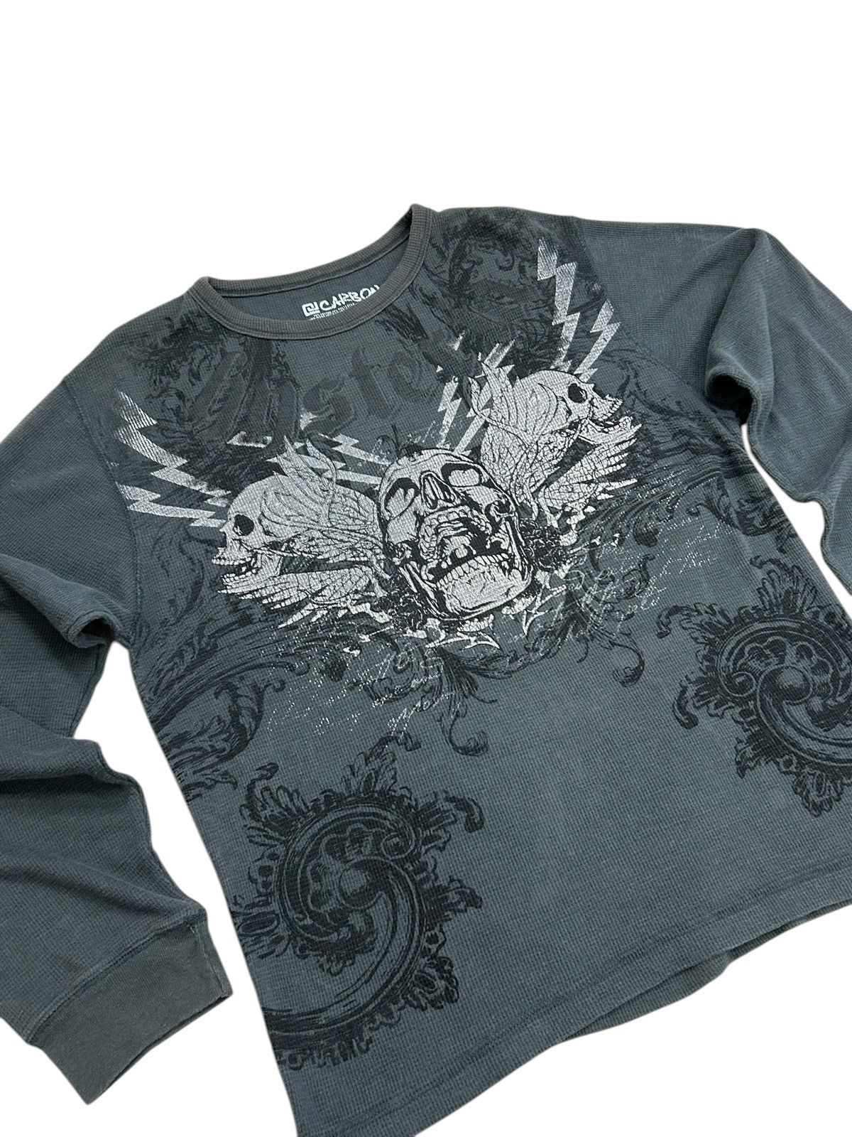 Designer × Japanese Brand Carbon Japan Art of Trio Skulls Scream Out For Sinners Size US L / EU 52-54 / 3 - 2 Thumbnail