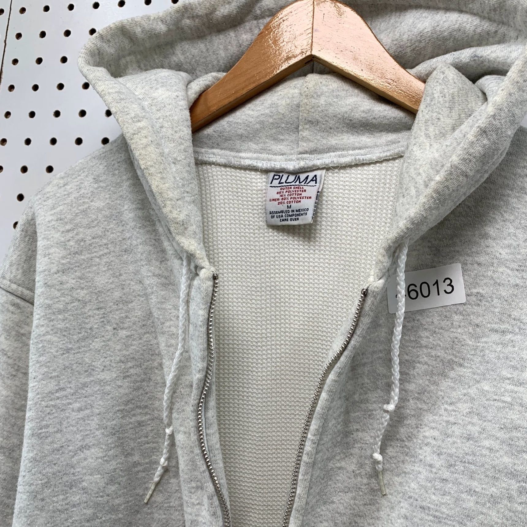 Vintage VINTAGE Pluma Hoodie Sweatshirt Mens M Gray Thermal Lined Heavyweight USA Hoodie Mens M Gray Thermal Lined Heavyweight USA Size US M / EU 48-50 / 2 - 5 Thumbnail