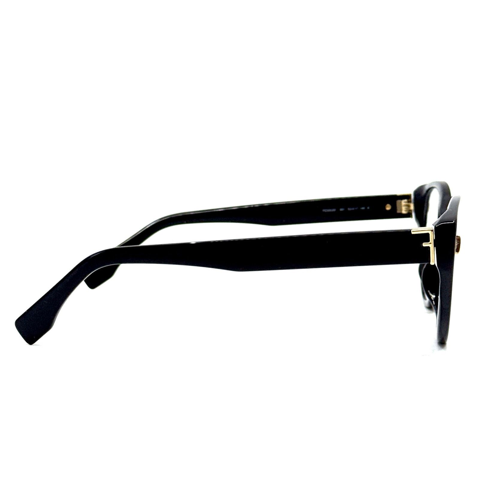 Fendi New, FENDI Eyeglasses FE50020I 001 Authentic Size ONE SIZE - 3 Thumbnail