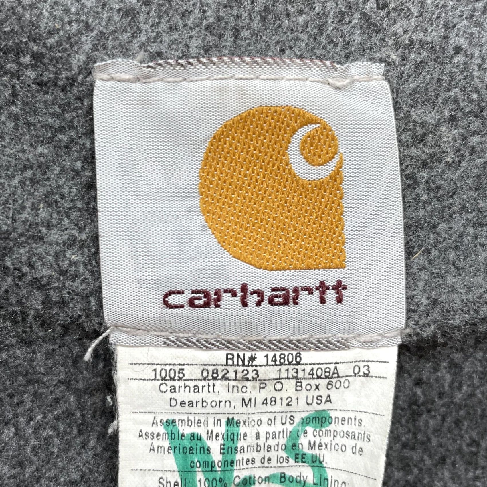 Carhartt VINTAGE Carhartt C68 Jacket Large Brown Duck Hooded Ridge Coat Workwear Outdoor Size US L / EU 52-54 / 3 - 7 Thumbnail