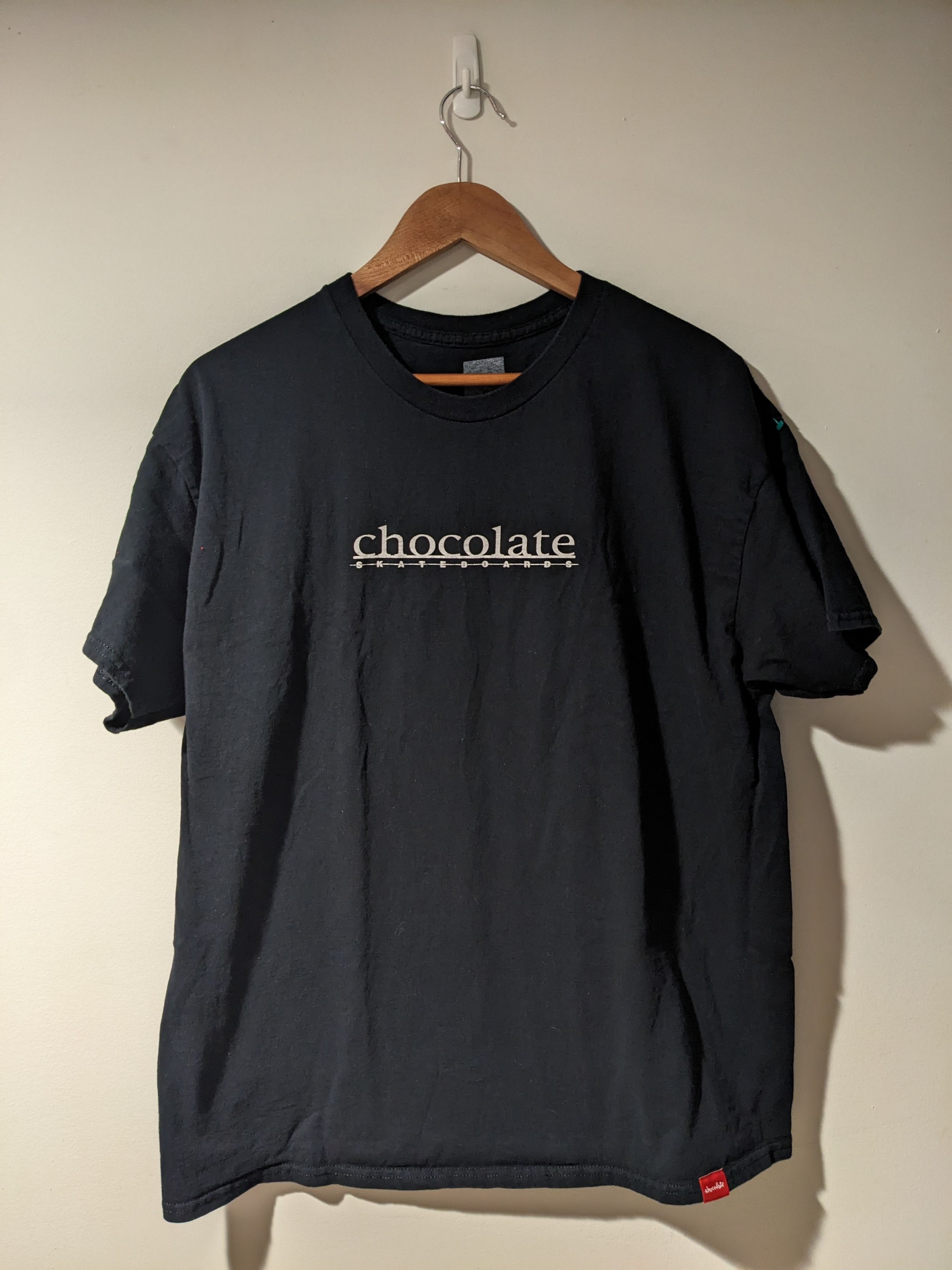 Chocolate Vintage Y2K Chocolate Skateboard Logo Black X-Large T-Shirt Size US XL / EU 56 / 4 - 1 Thumbnail