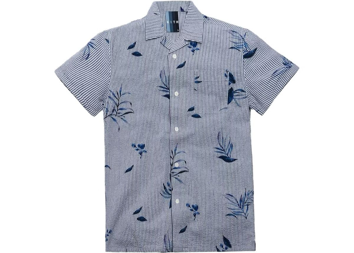 Kith Kith Camp Collar Seersucker Shirt Large Size US L / EU 52-54 / 3 - 2 Thumbnail
