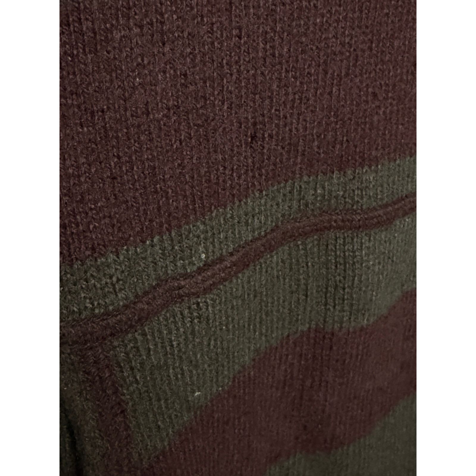 Polo Ralph Lauren Vtg Y2K Polo Ralph Lauren Striped V-Neck Hooded Sweater M Size M / US 6-8 / IT 42-44 - 6 Thumbnail