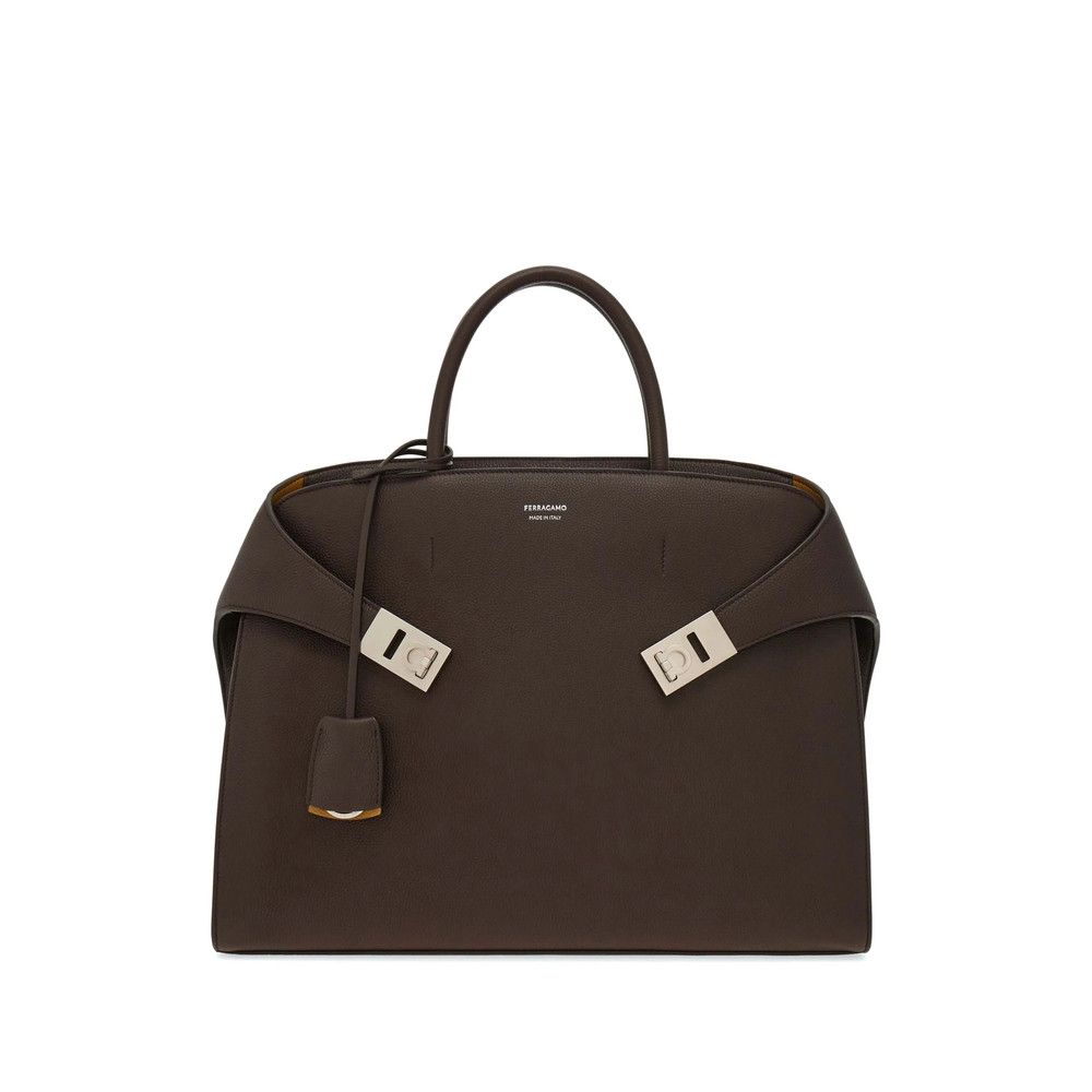 Salvatore Ferragamo Ferragamo BROWN Tote Bags Size ONE SIZE - 1 Thumbnail