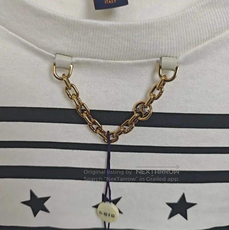 Louis Vuitton Louis Vuitton White Cotton Summer T. Size XL / US 12-14 / IT 48-50 - 2 Thumbnail