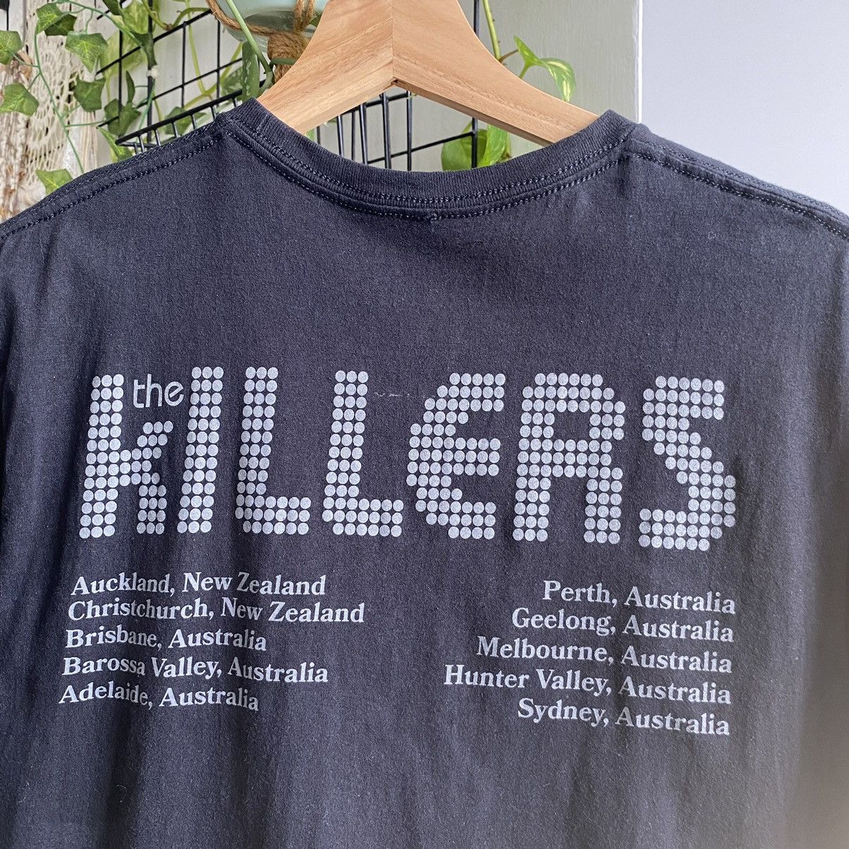 The Killer Band Australia Tour ERD PUNK EMO GRUNGE GRAIL TEE