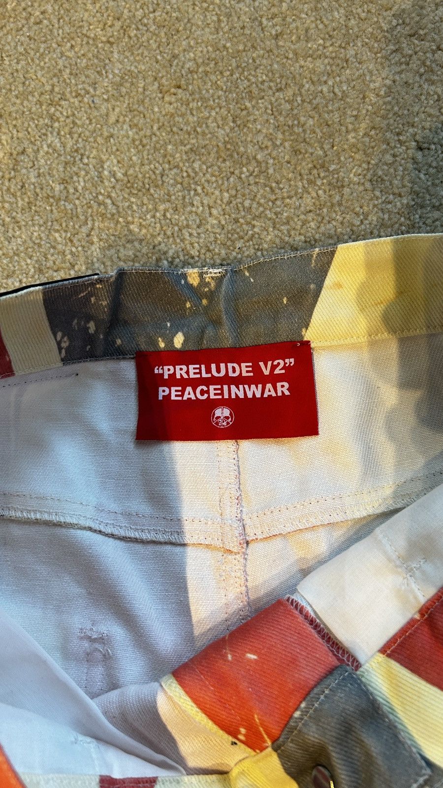 Other Red peaceinwar british flag union jeans Size US 30 / EU 46 - 4 Thumbnail